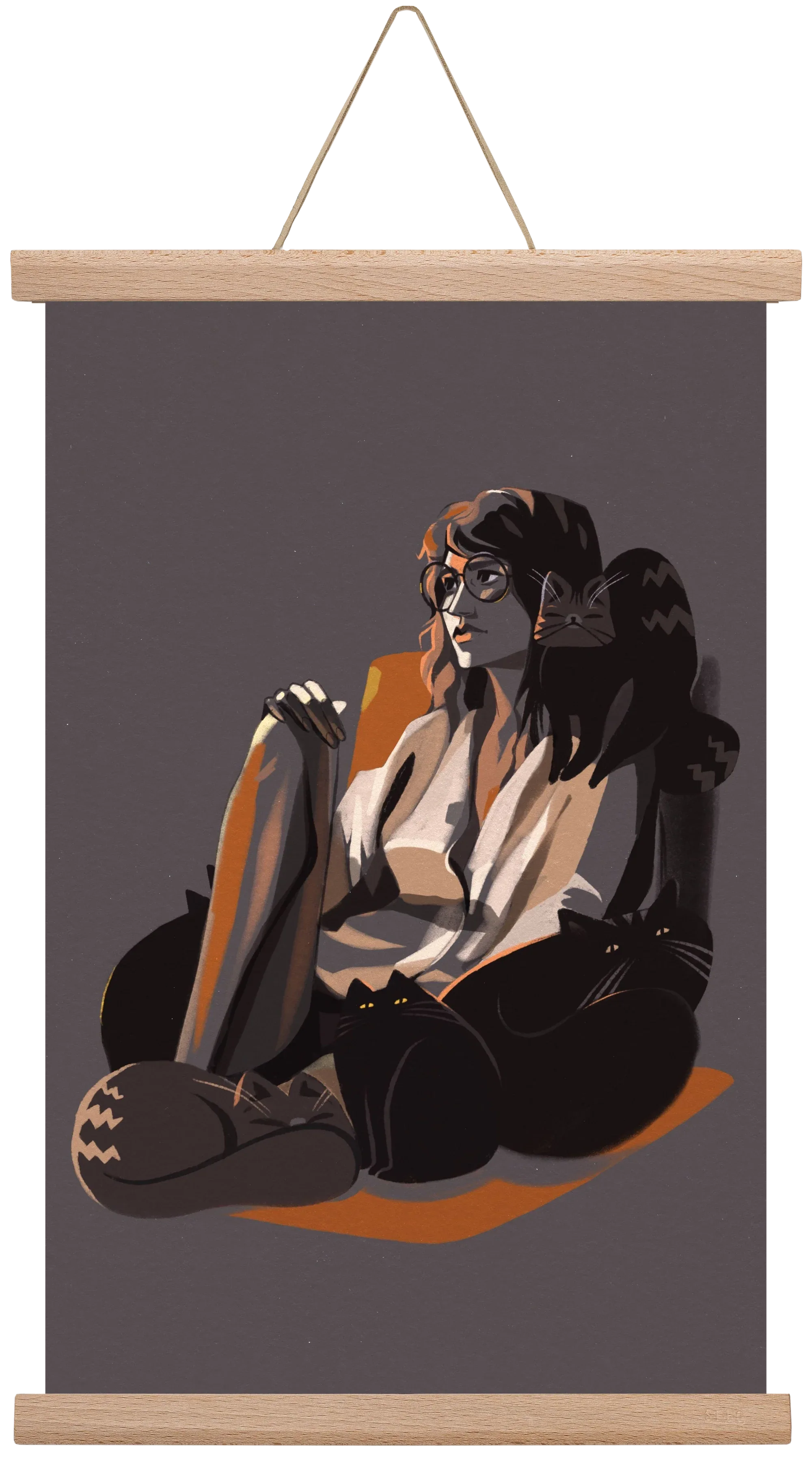Cat Lady - artbridge