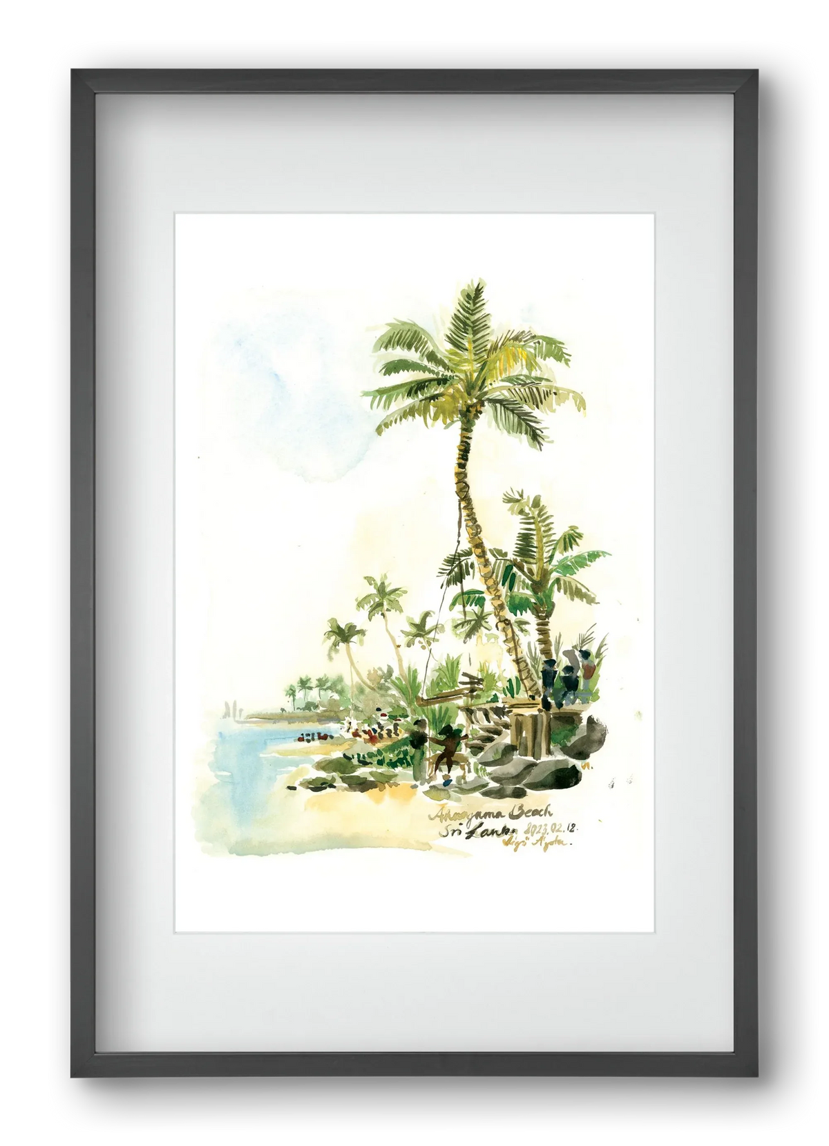 AHANGAMA Beach, Sri Lanka - 2023.02.18. - artbridge