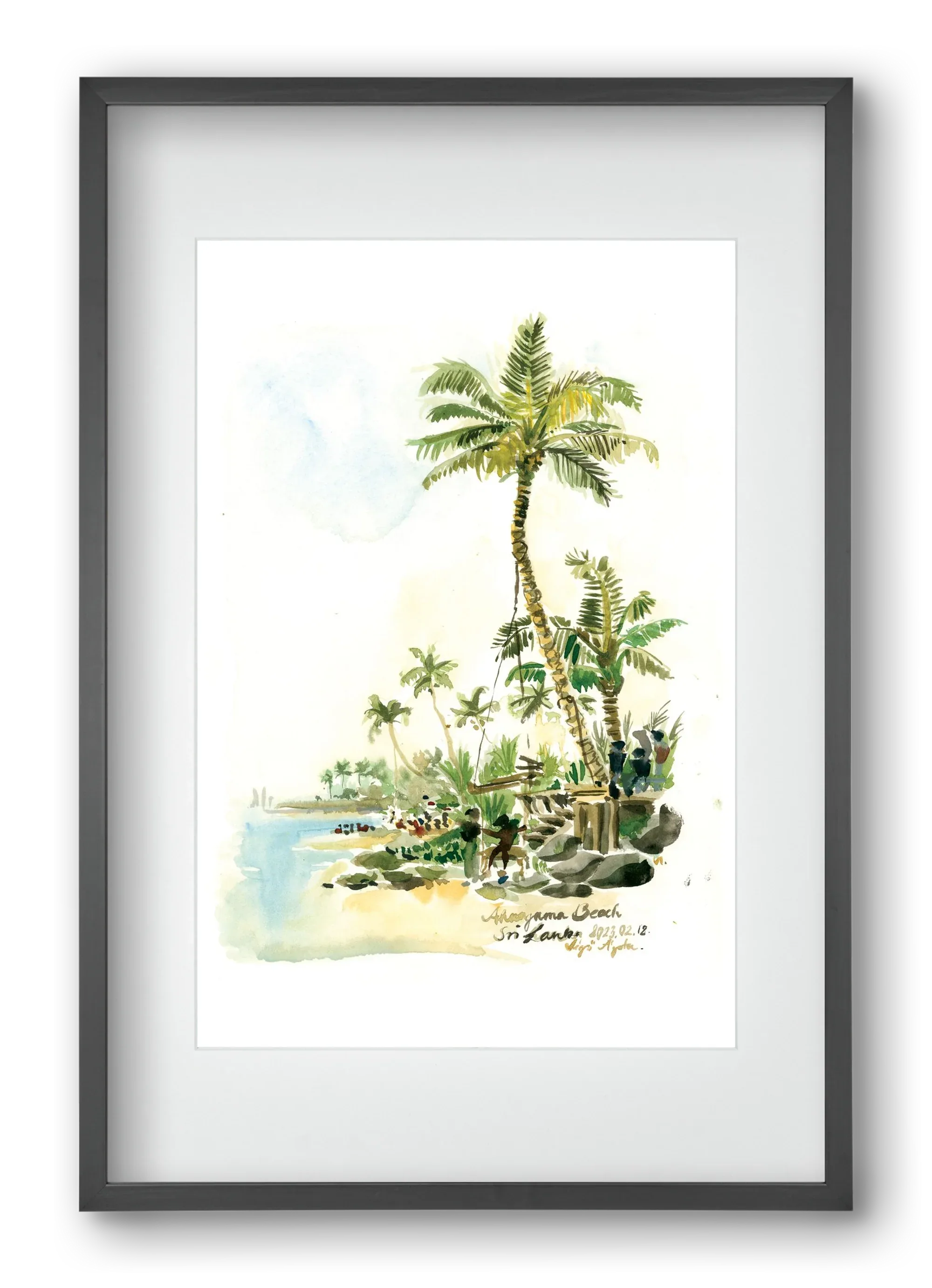 AHANGAMA Beach, Sri Lanka - 2023.02.18. - artbridge