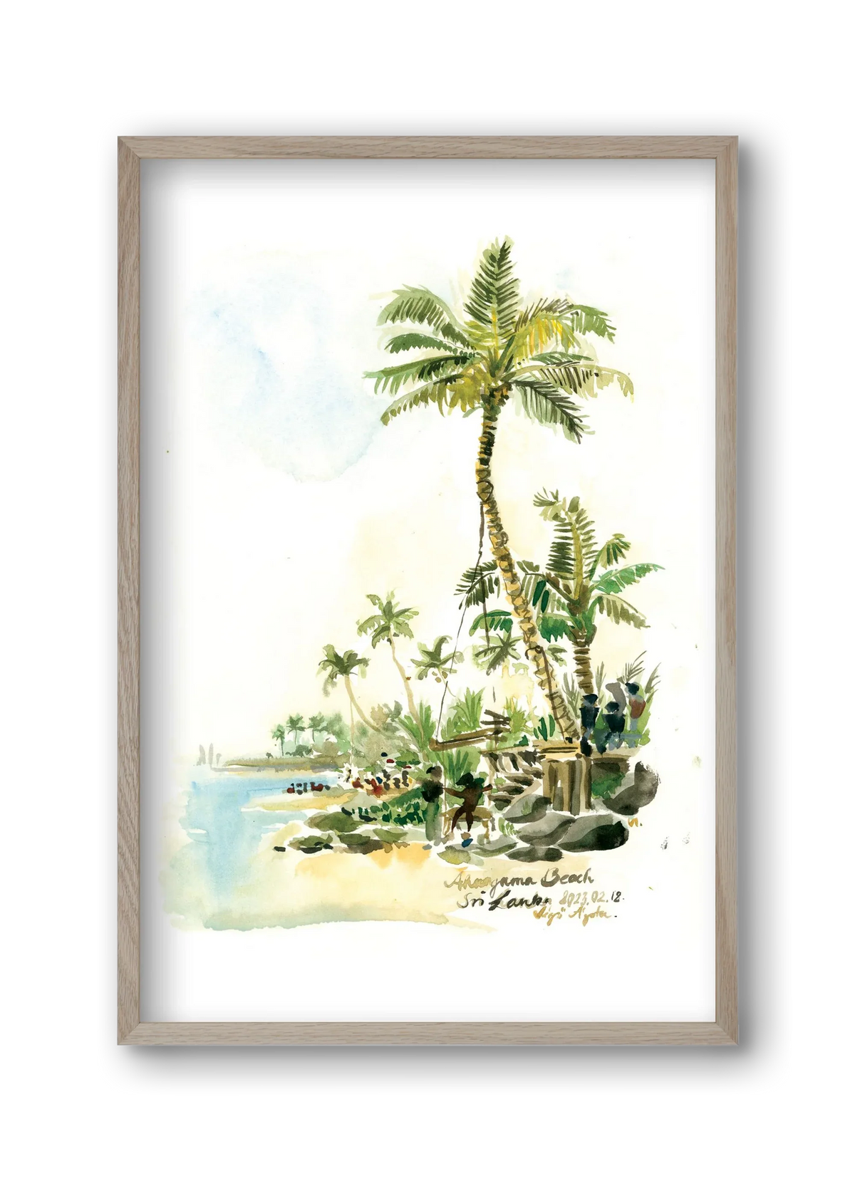 AHANGAMA Beach, Sri Lanka - 2023.02.18. - artbridge