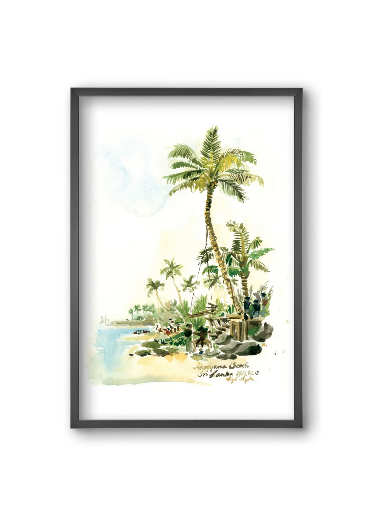 AHANGAMA Beach, Sri Lanka - 2023.02.18. - artbridge