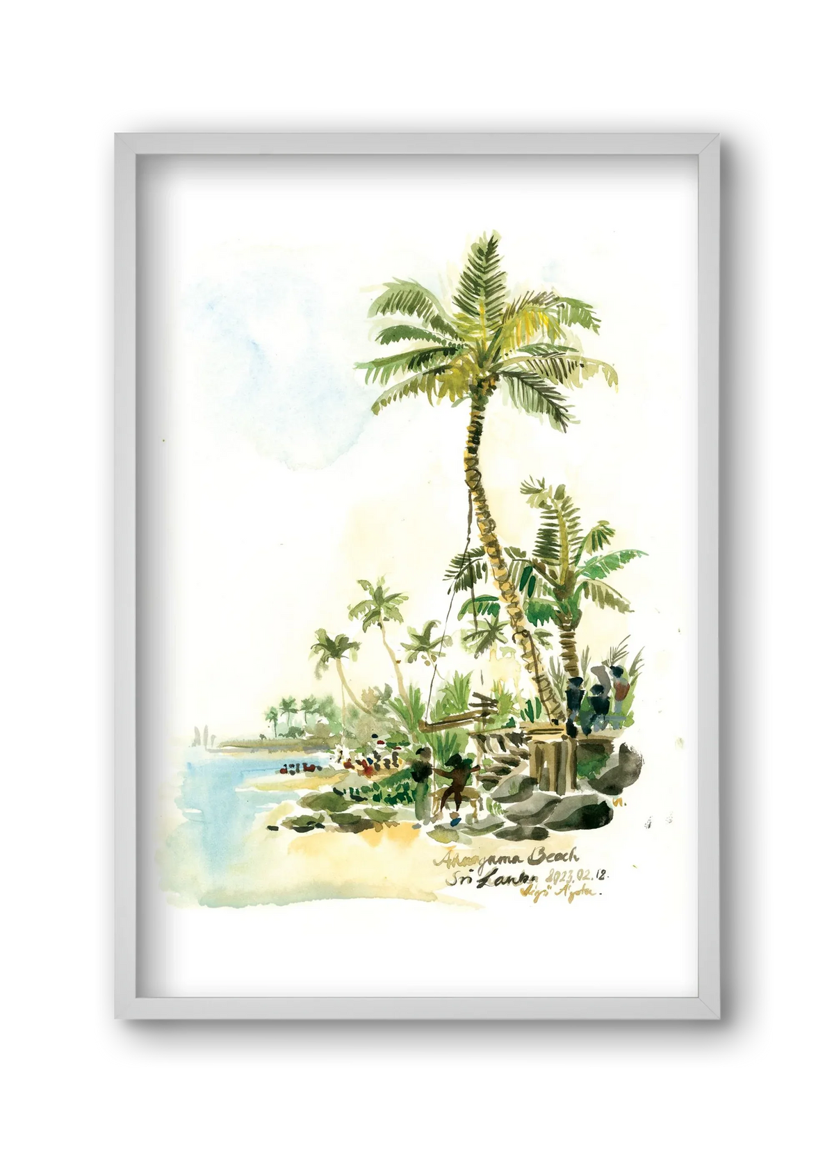 AHANGAMA Beach, Sri Lanka - 2023.02.18. - artbridge