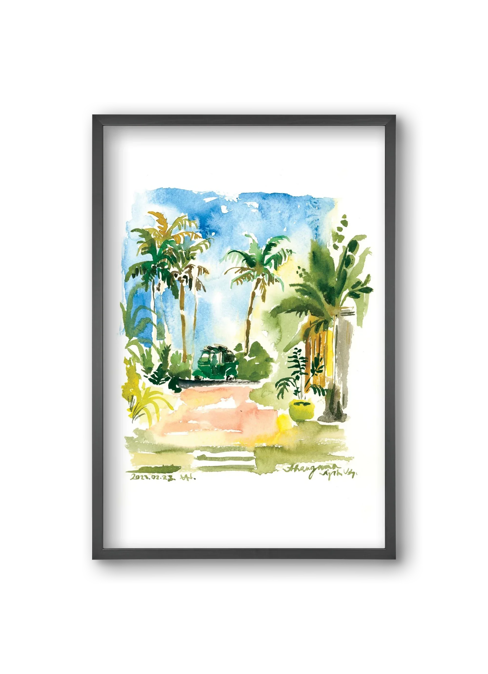 AHANGAMA tuktuk, Sri Lanka - 2023.02.23. - artbridge