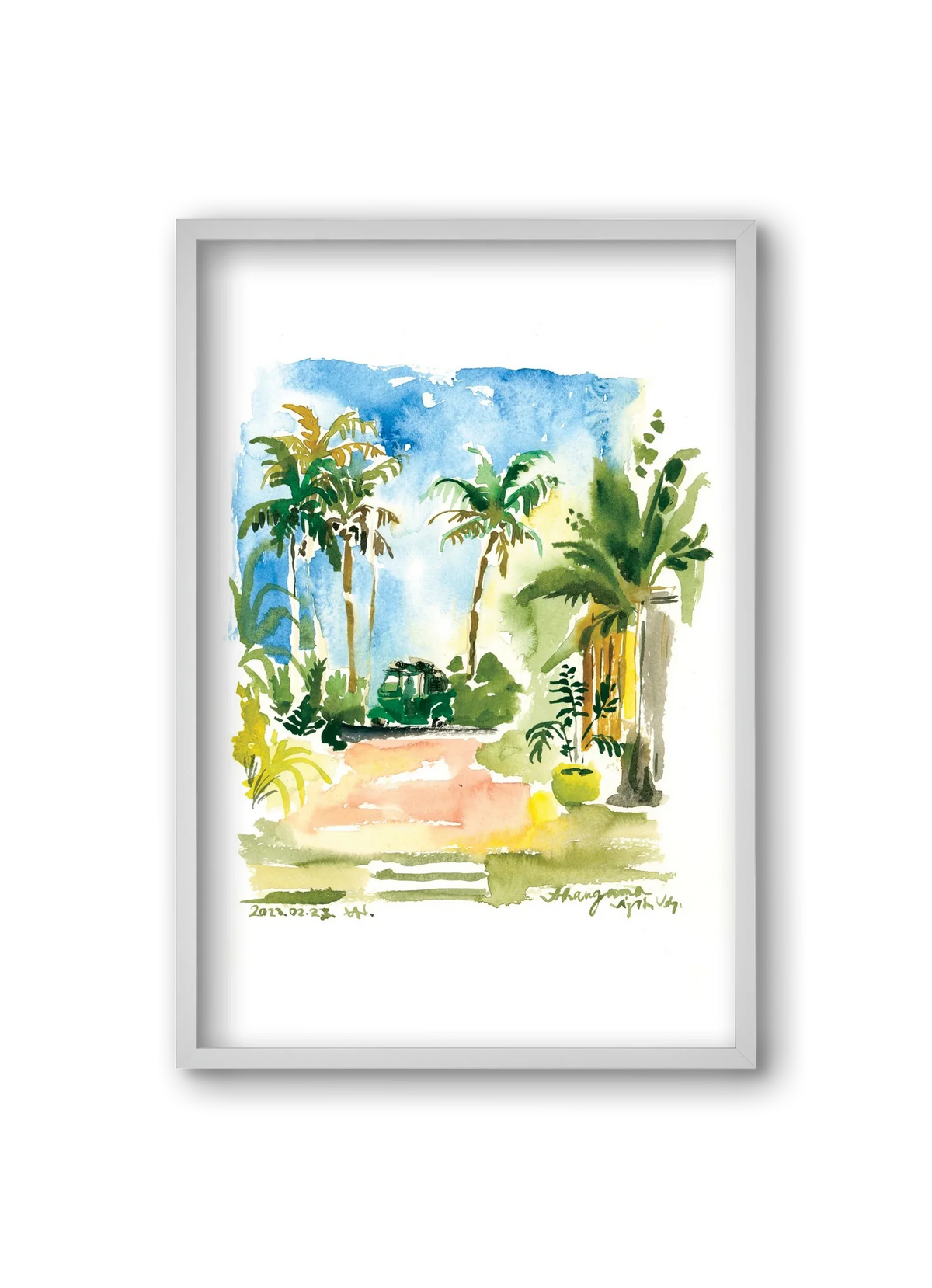 AHANGAMA tuktuk, Sri Lanka - 2023.02.23. - artbridge
