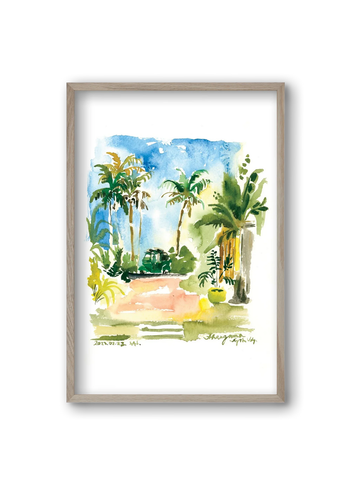 AHANGAMA tuktuk, Sri Lanka - 2023.02.23. - artbridge