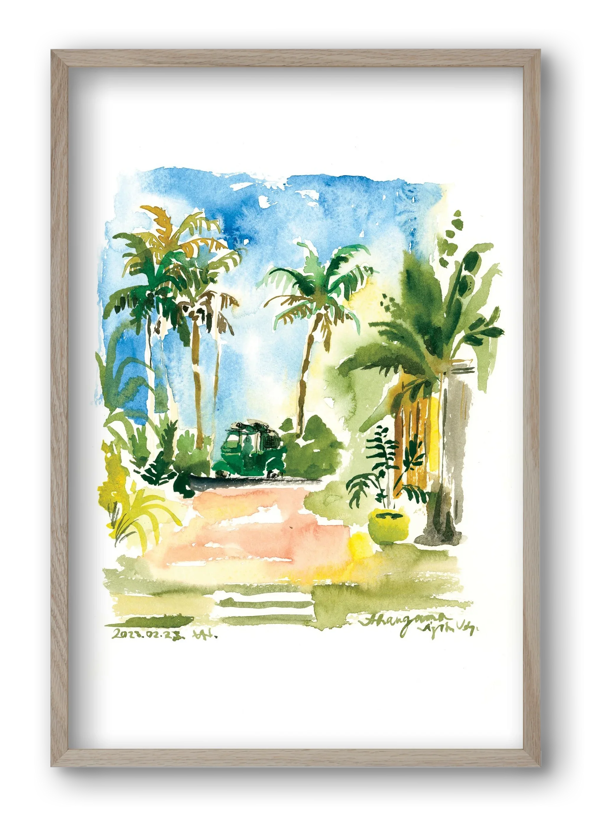 AHANGAMA tuktuk, Sri Lanka - 2023.02.23. - artbridge