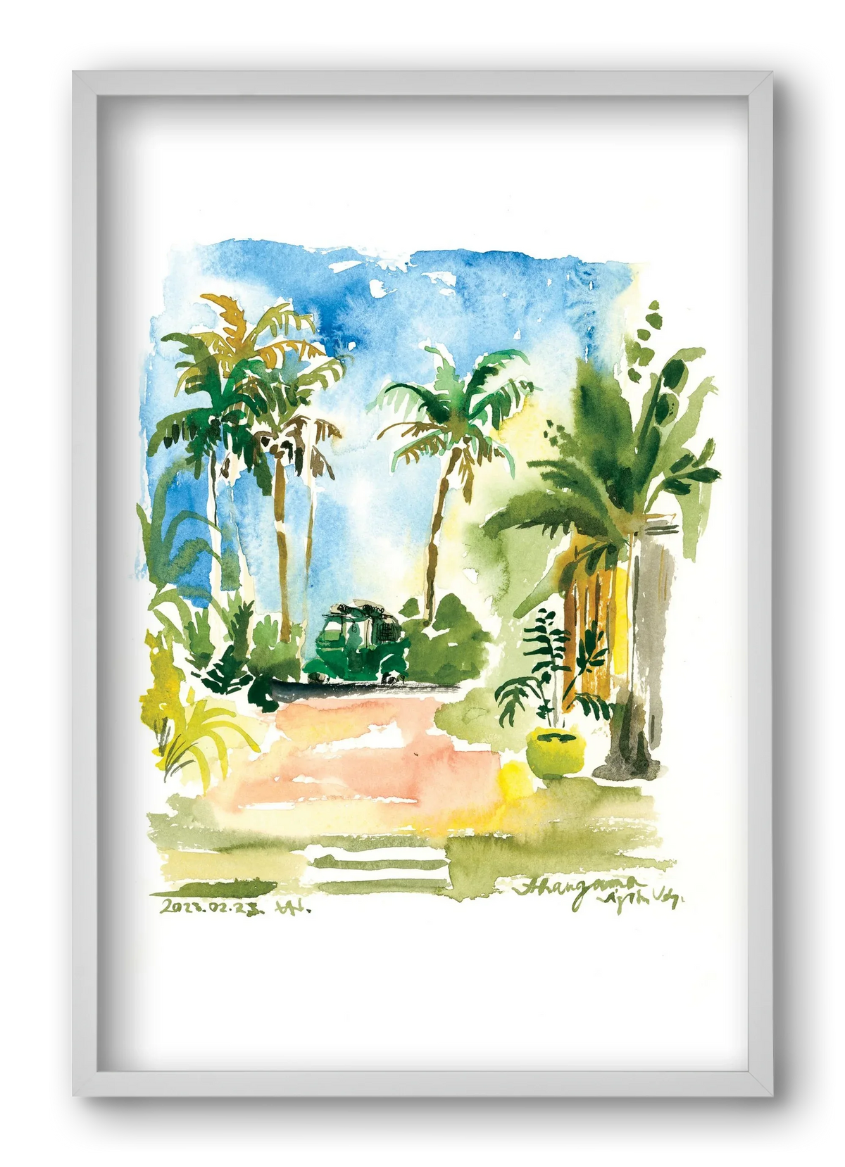 AHANGAMA tuktuk, Sri Lanka - 2023.02.23. - artbridge