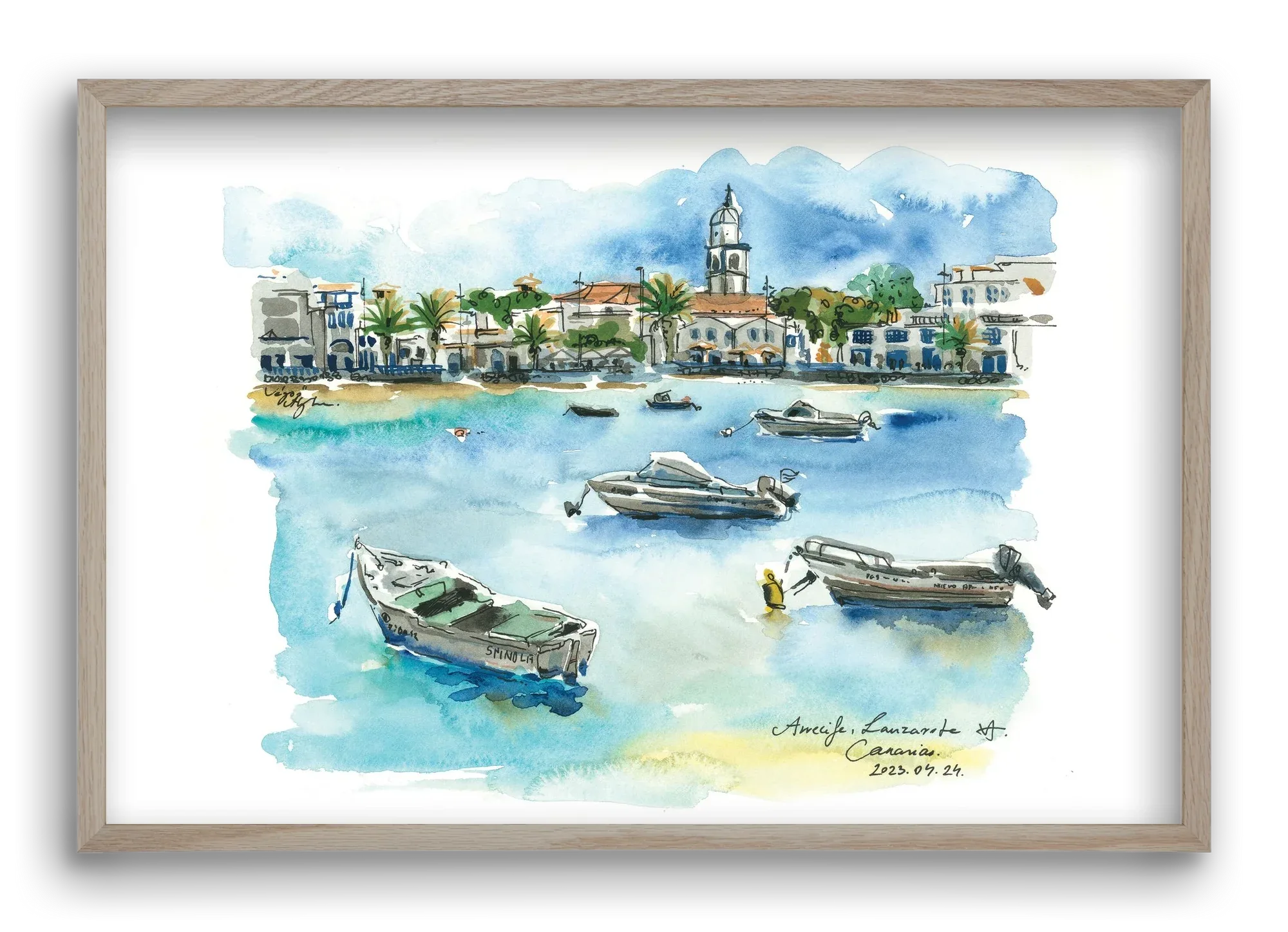 ARRECIFE, Lanzarote, Canary Island - 2023.04.24. - artbridge