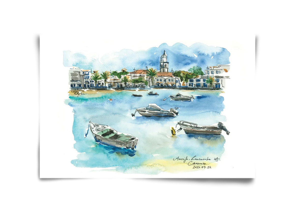 ARRECIFE, Lanzarote, Canary Island - 2023.04.24. - artbridge