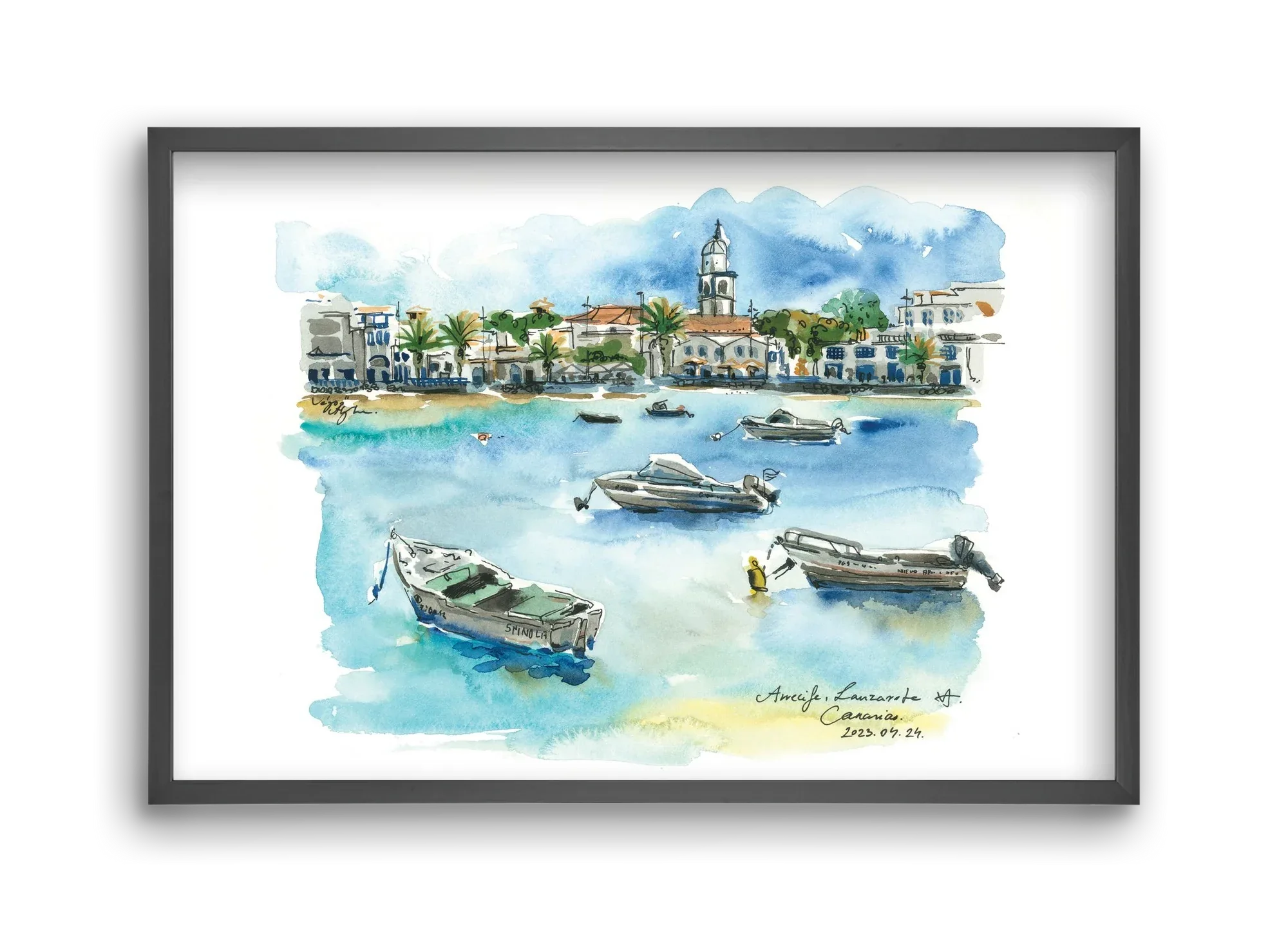 ARRECIFE, Lanzarote, Canary Island - 2023.04.24. - artbridge