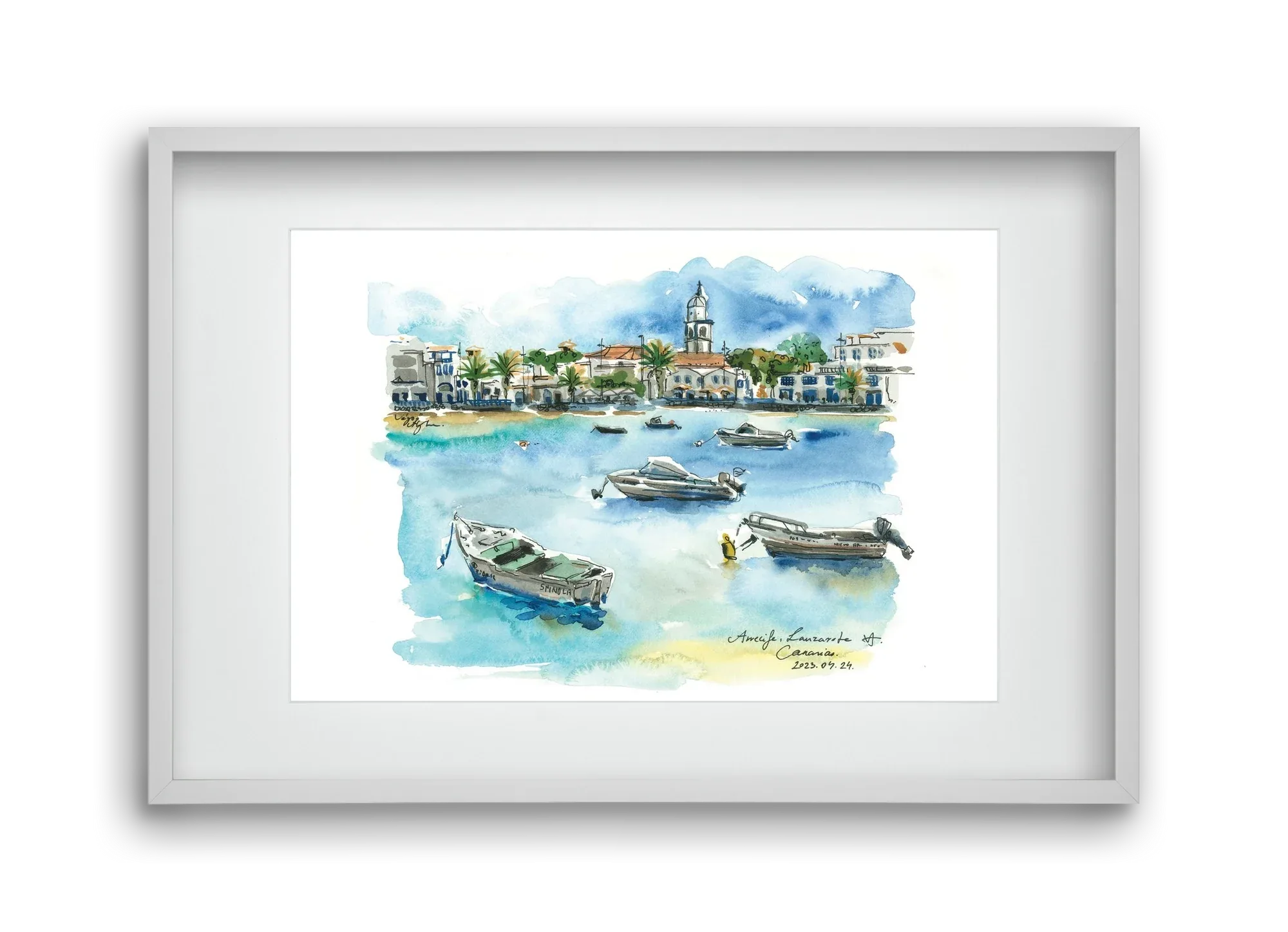 ARRECIFE, Lanzarote, Canary Island - 2023.04.24. - artbridge
