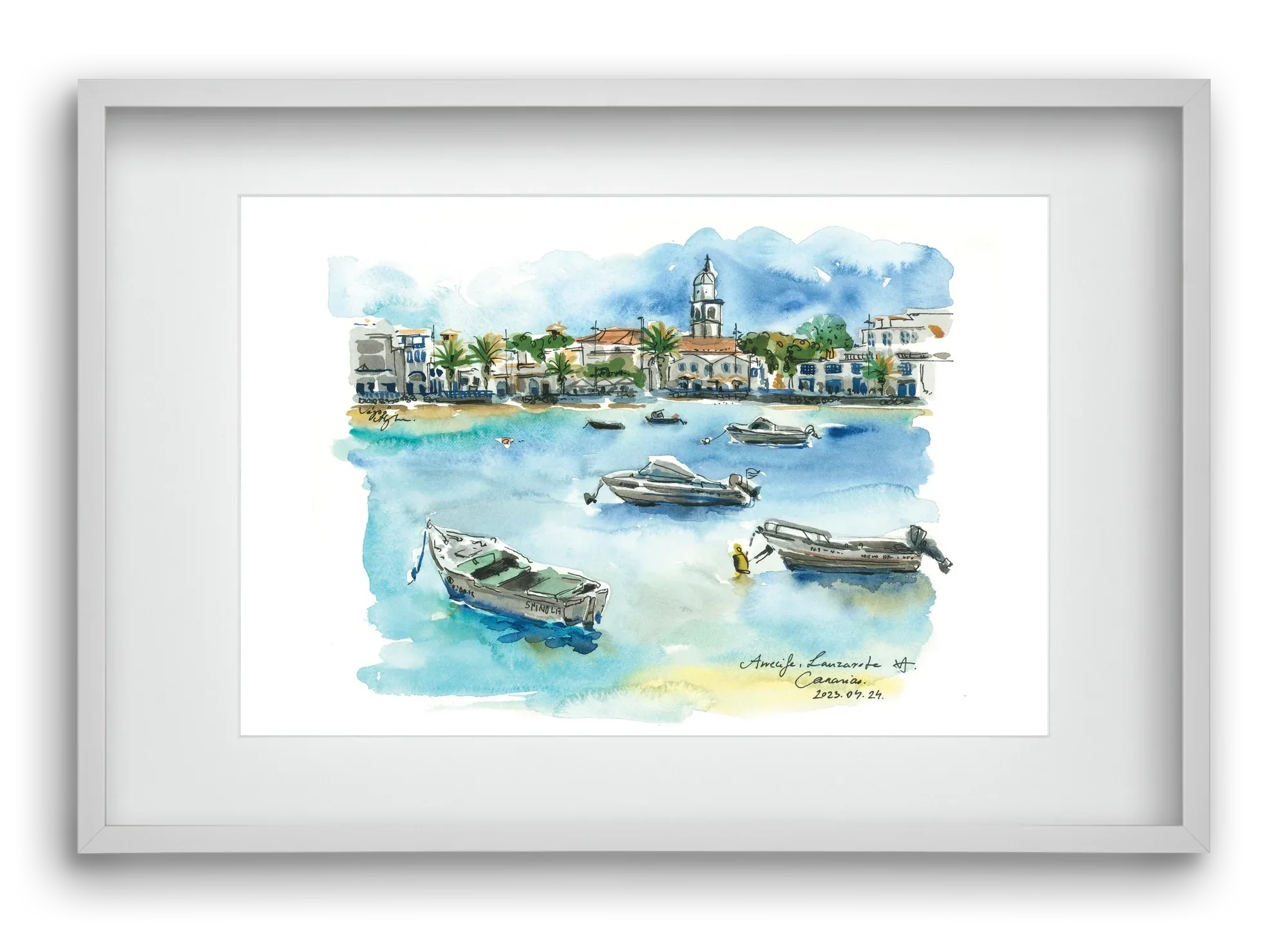 ARRECIFE, Lanzarote, Canary Island - 2023.04.24. - artbridge