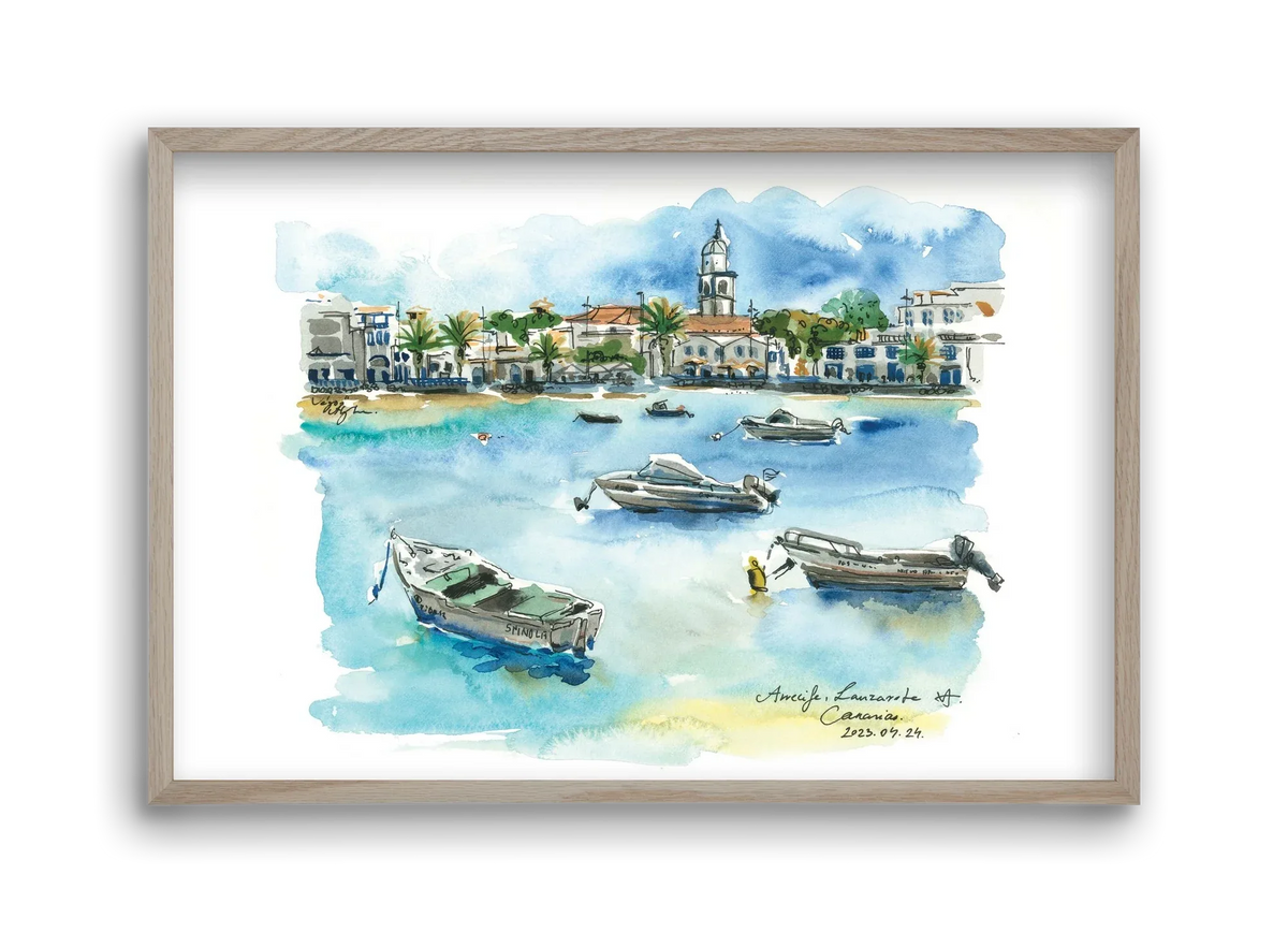 ARRECIFE, Lanzarote, Canary Island - 2023.04.24. - artbridge