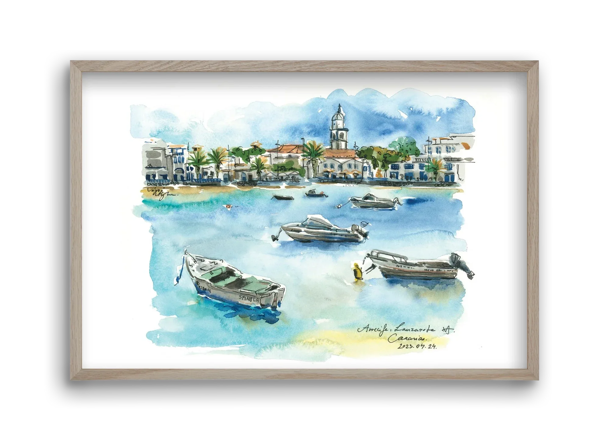 ARRECIFE, Lanzarote, Canary Island - 2023.04.24. - artbridge