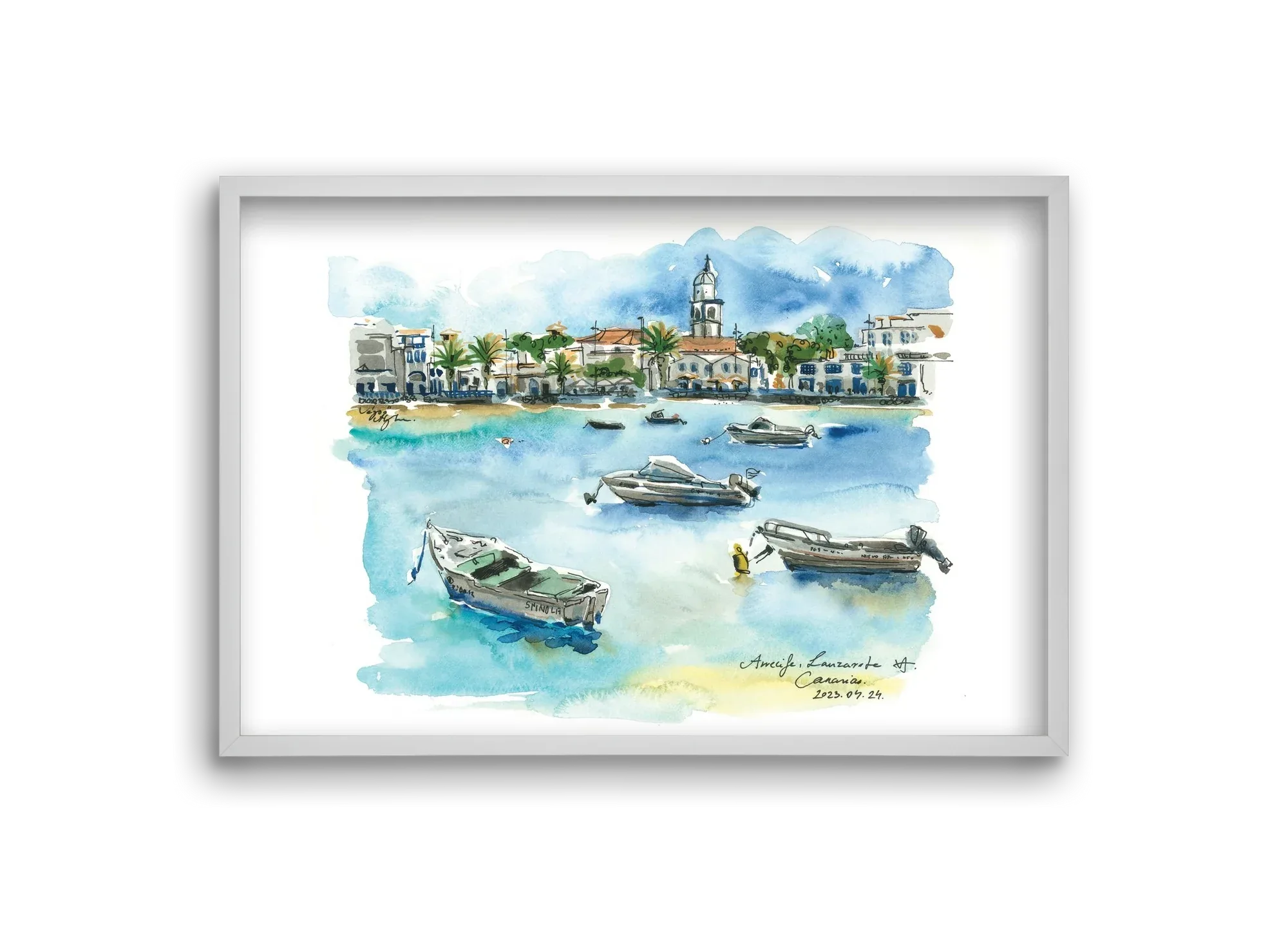 ARRECIFE, Lanzarote, Canary Island - 2023.04.24. - artbridge