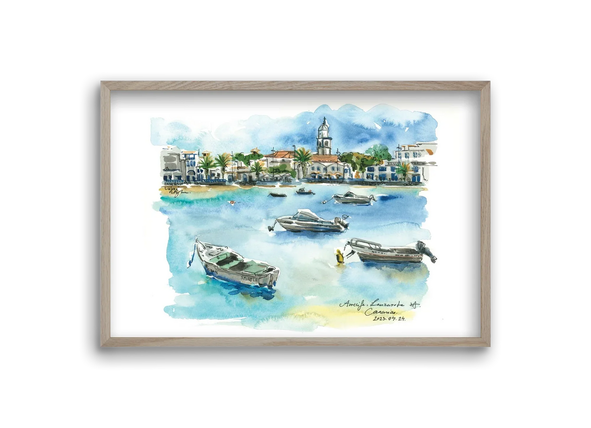 ARRECIFE, Lanzarote, Canary Island - 2023.04.24. - artbridge