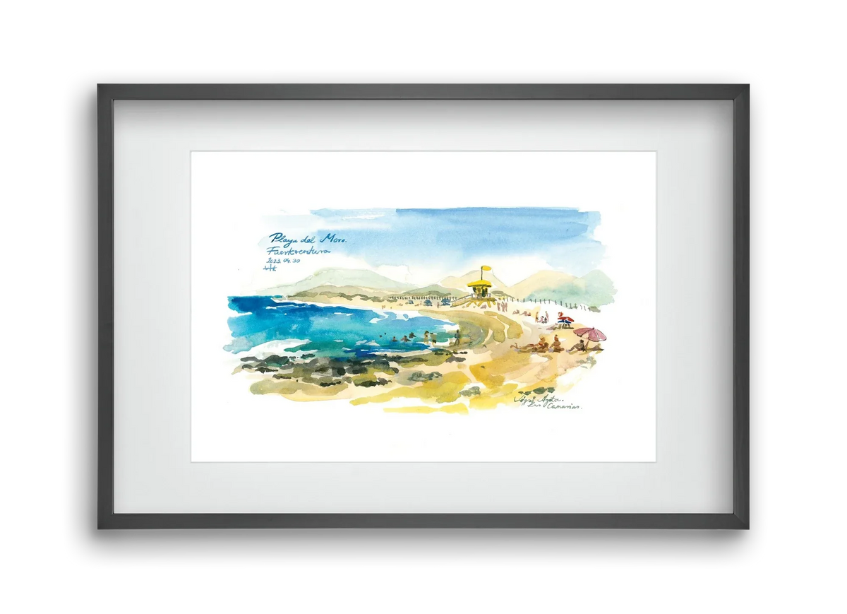 PLAYA del MORO, Fuerteventura, Canary Islands - 2023.04.30. - artbridge