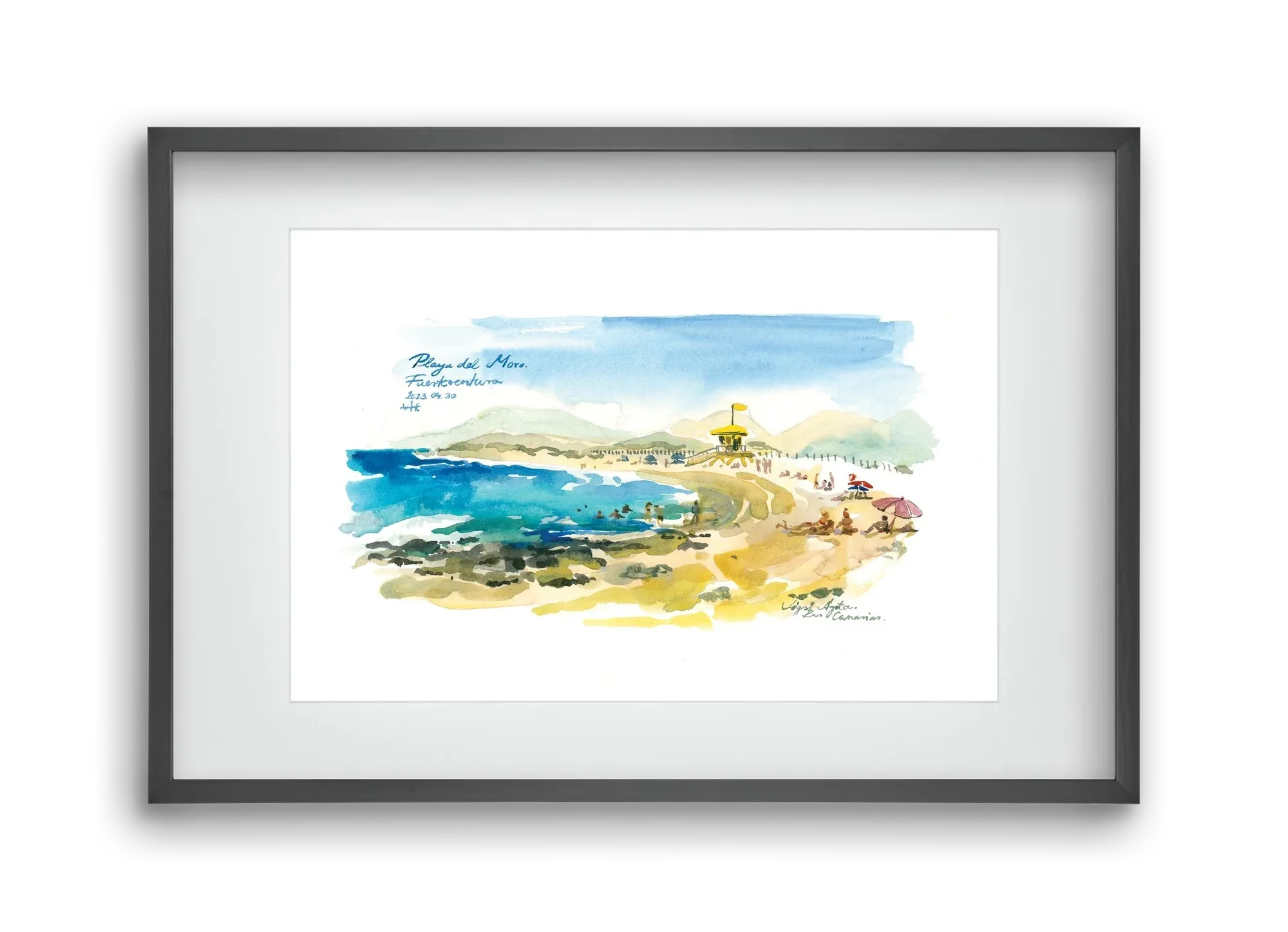 PLAYA del MORO, Fuerteventura, Canary Islands - 2023.04.30. - artbridge