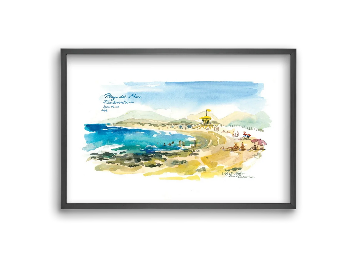 PLAYA del MORO, Fuerteventura, Canary Islands - 2023.04.30. - artbridge