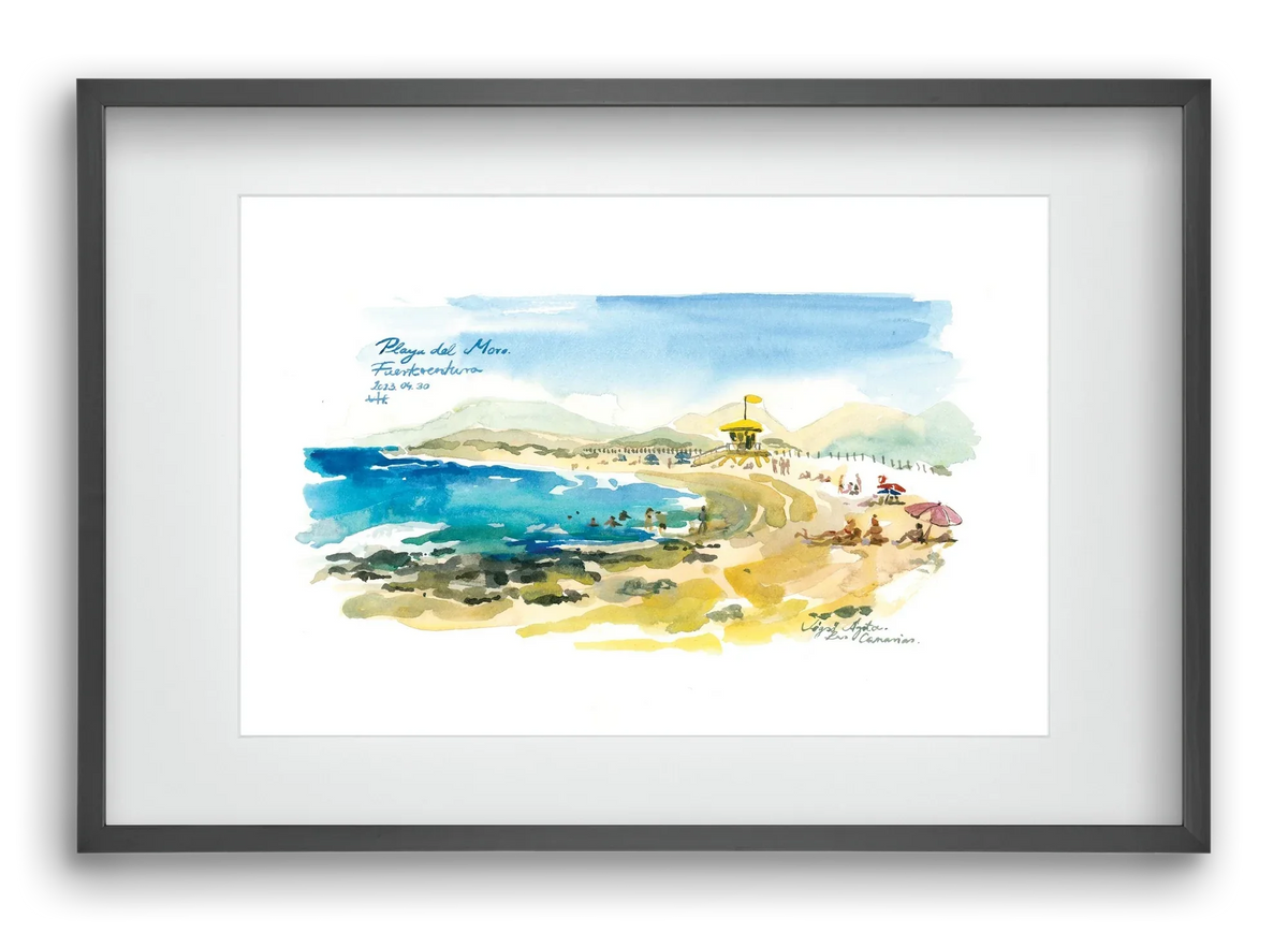 PLAYA del MORO, Fuerteventura, Canary Islands - 2023.04.30. - artbridge