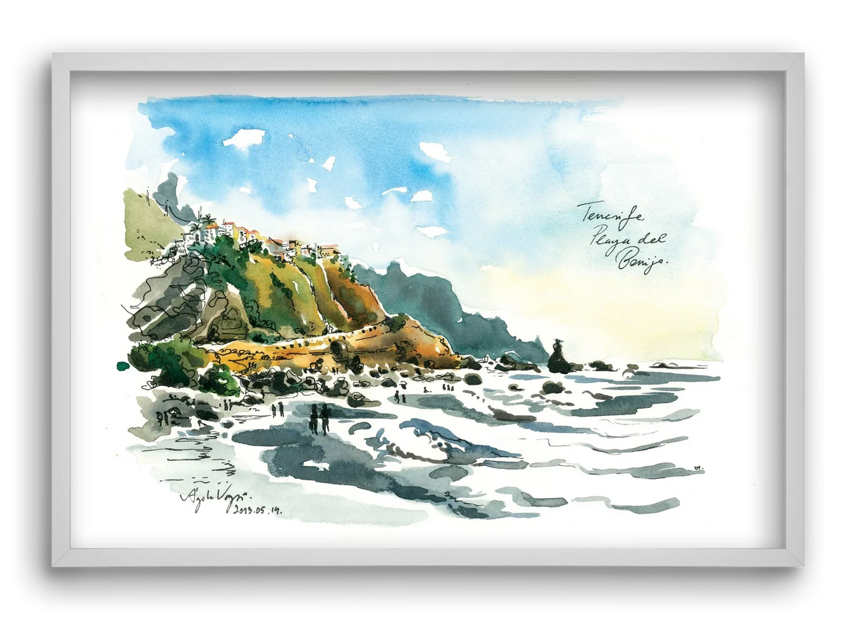 PLAYA del BENIJO, Tenerife, Canary Islands - 2023.05.14. - artbridge