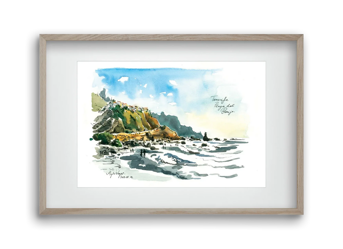 PLAYA del BENIJO, Tenerife, Canary Islands - 2023.05.14. - artbridge