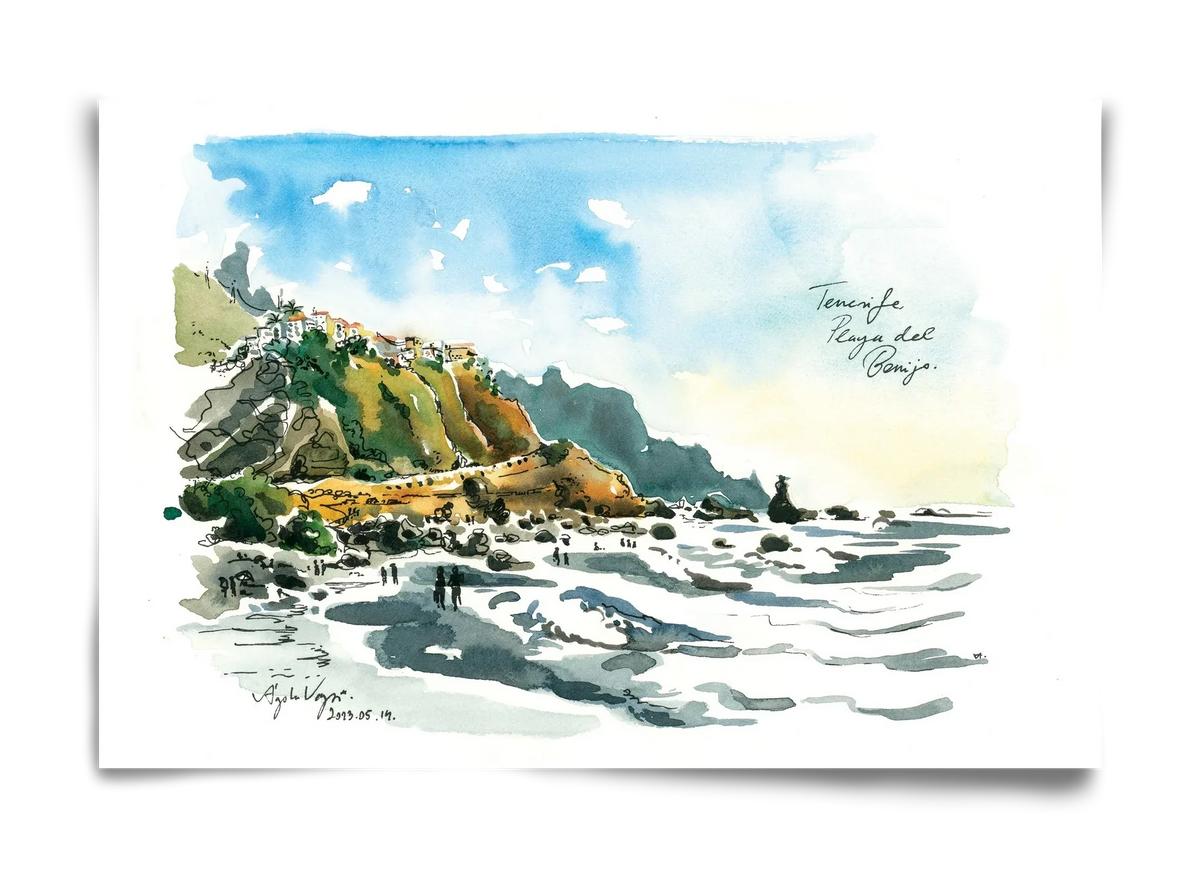 PLAYA del BENIJO, Tenerife, Canary Islands - 2023.05.14. - artbridge