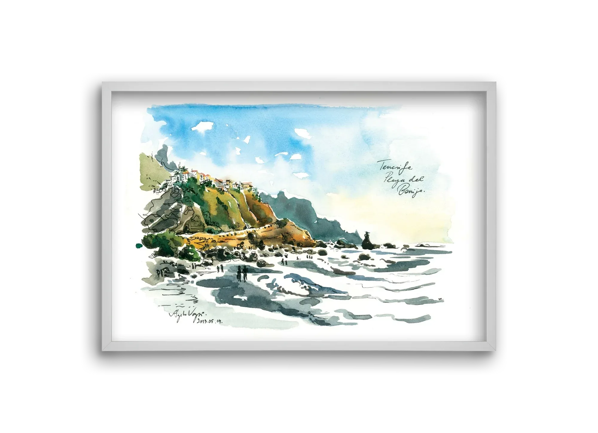 PLAYA del BENIJO, Tenerife, Canary Islands - 2023.05.14. - artbridge