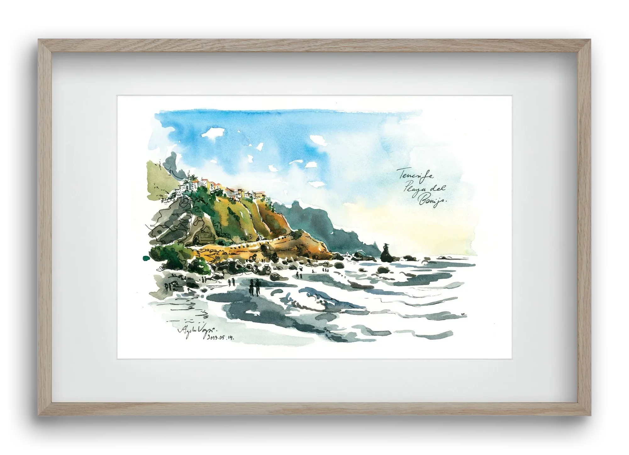 PLAYA del BENIJO, Tenerife, Canary Islands - 2023.05.14. - artbridge