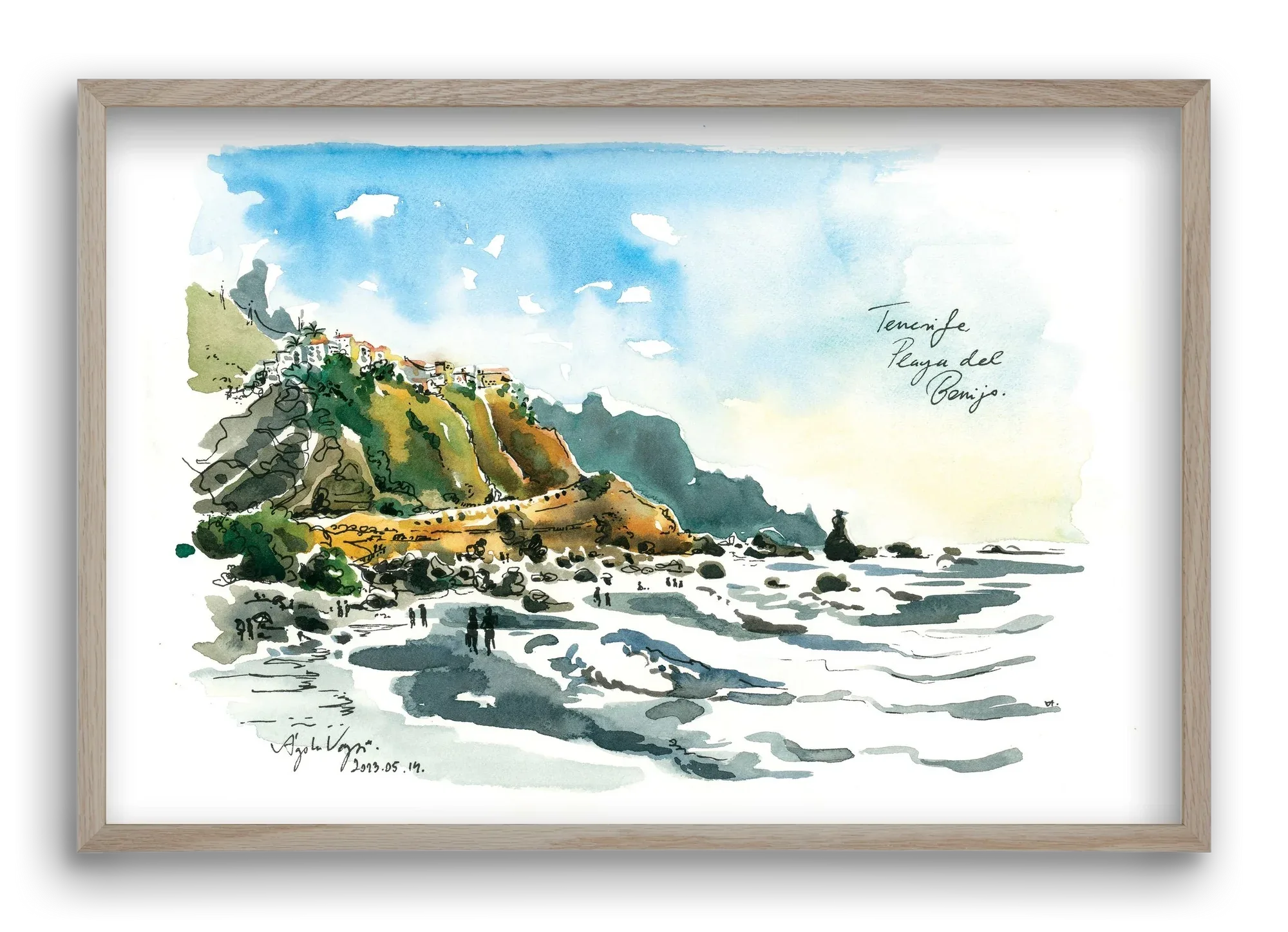 PLAYA del BENIJO, Tenerife, Canary Islands - 2023.05.14. - artbridge