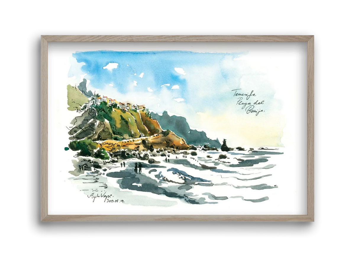 PLAYA del BENIJO, Tenerife, Canary Islands - 2023.05.14. - artbridge