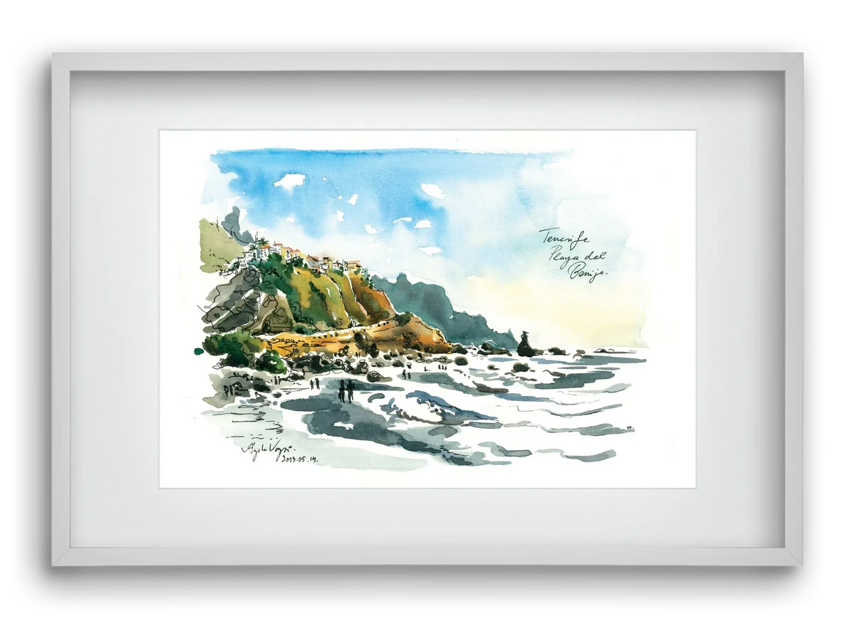 PLAYA del BENIJO, Tenerife, Canary Islands - 2023.05.14. - artbridge