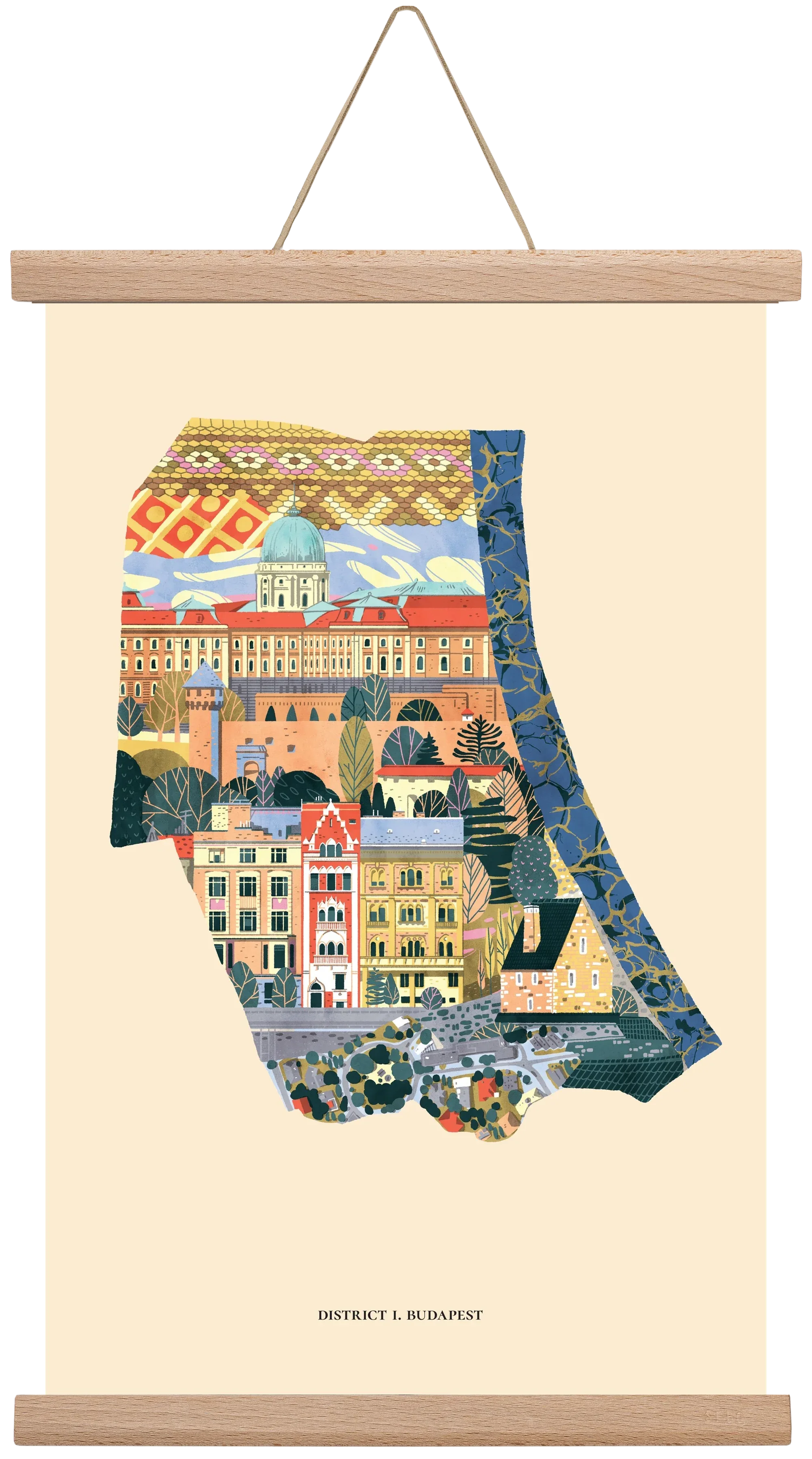Budapest, I. kerület (B sorozat) - artbridge