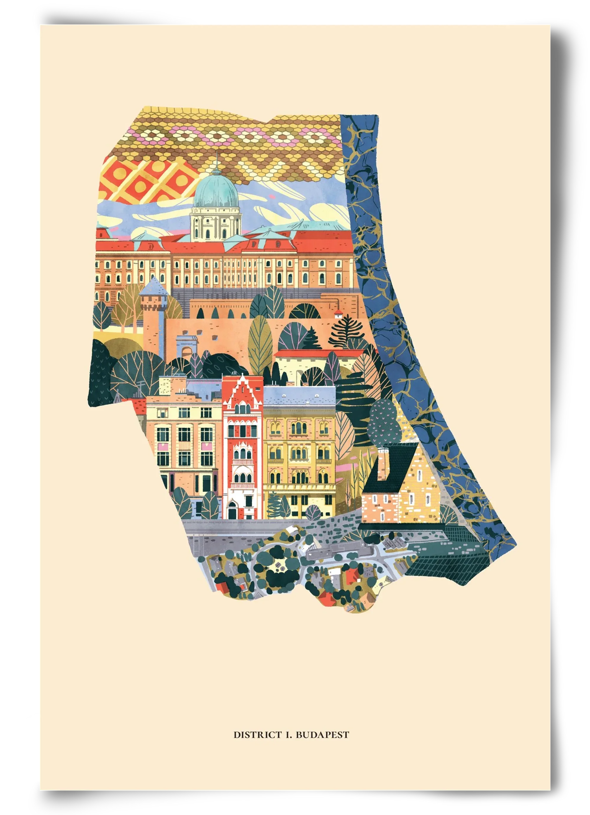 Budapest, I. kerület (B sorozat) - artbridge