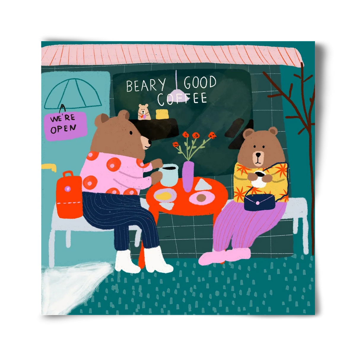 The Bear-y good Coffee Shop - artbridge
