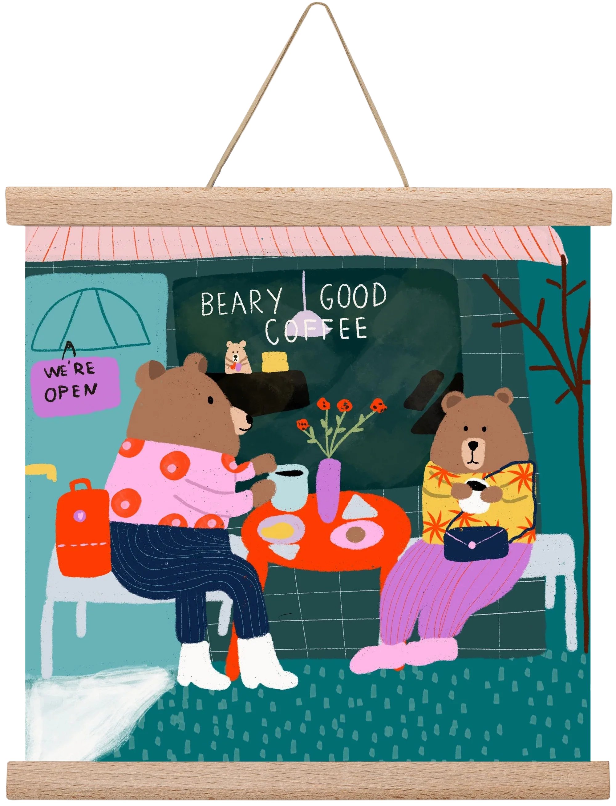 The Bear-y good Coffee Shop - artbridge