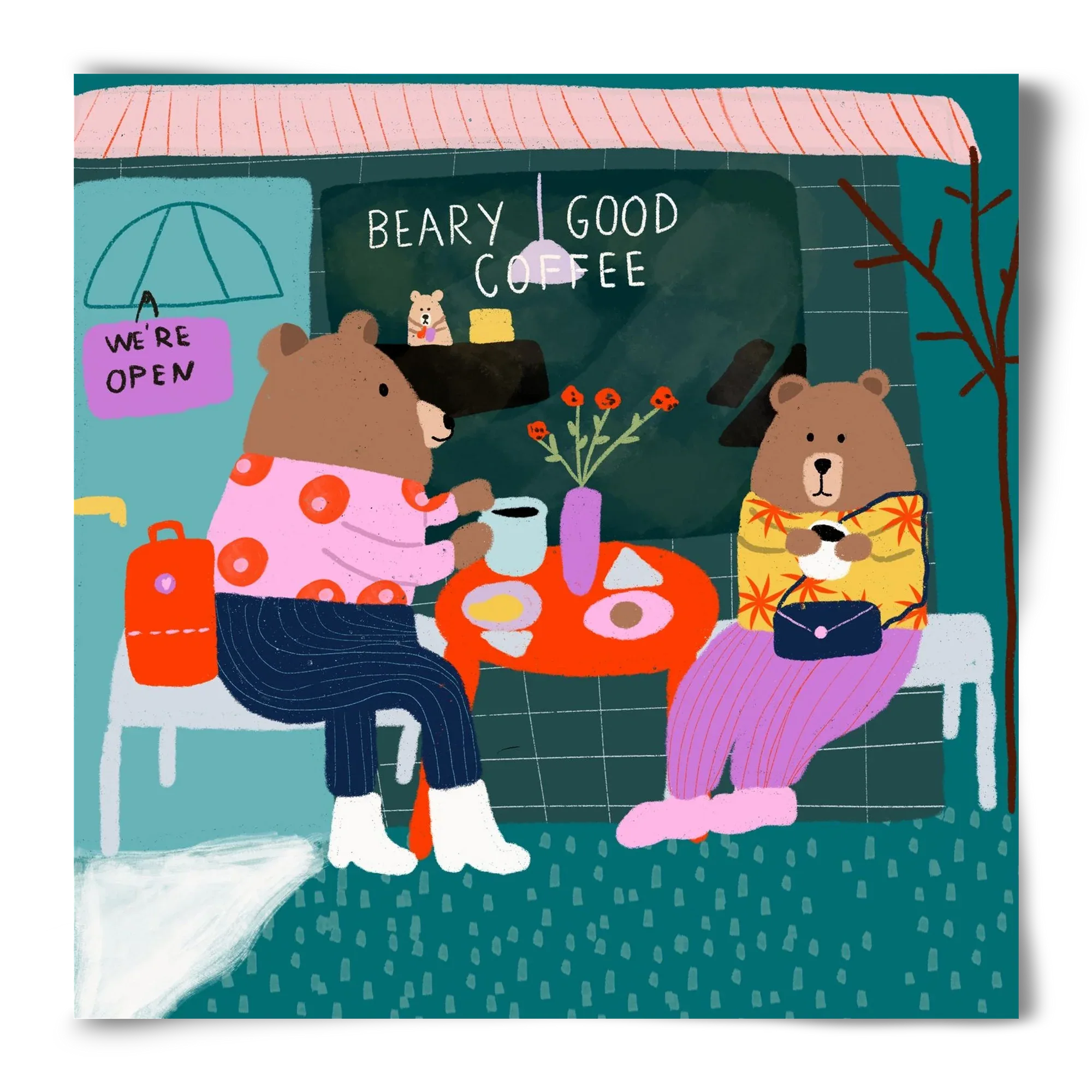 The Bear-y good Coffee Shop - artbridge