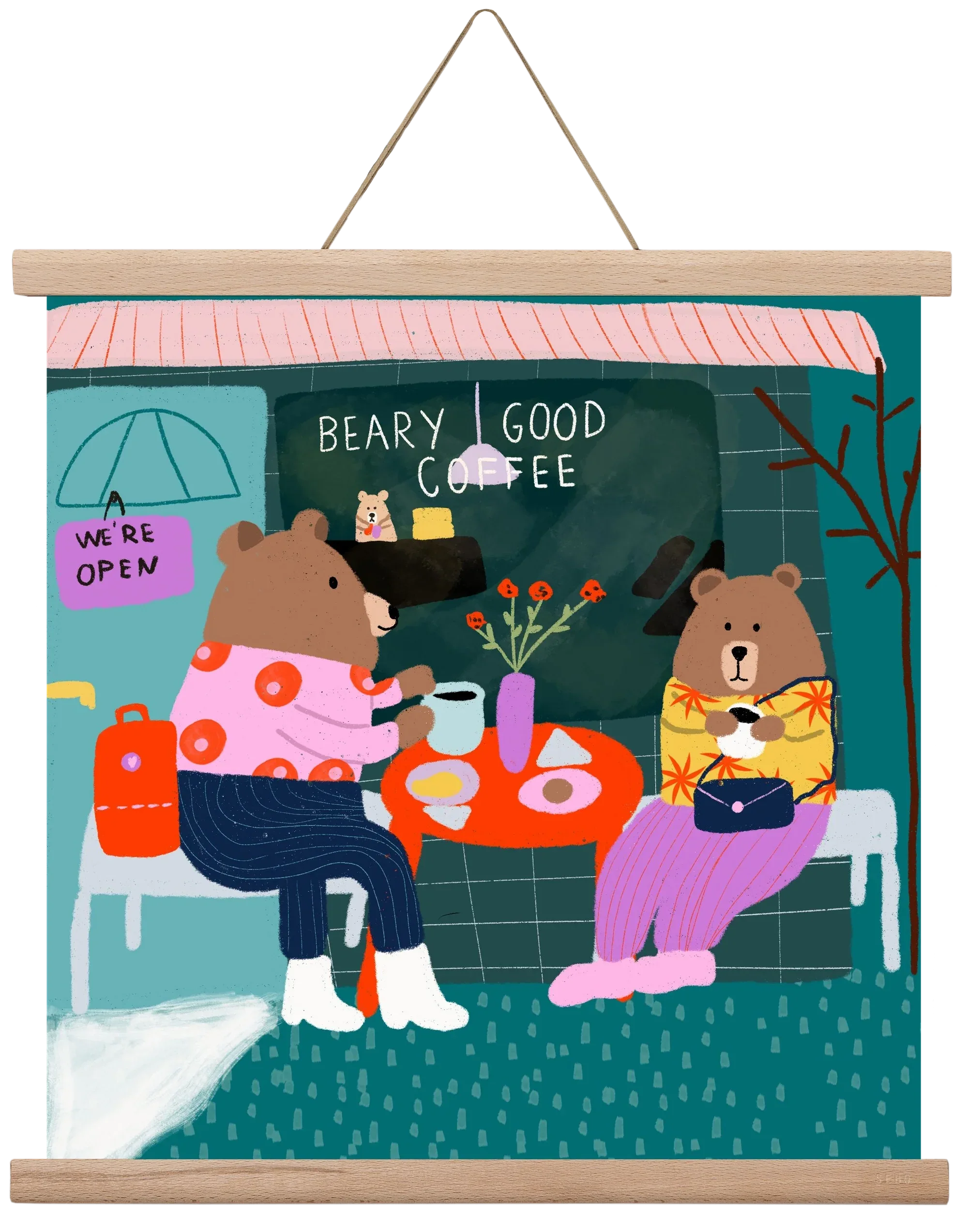 The Bear-y good Coffee Shop - artbridge