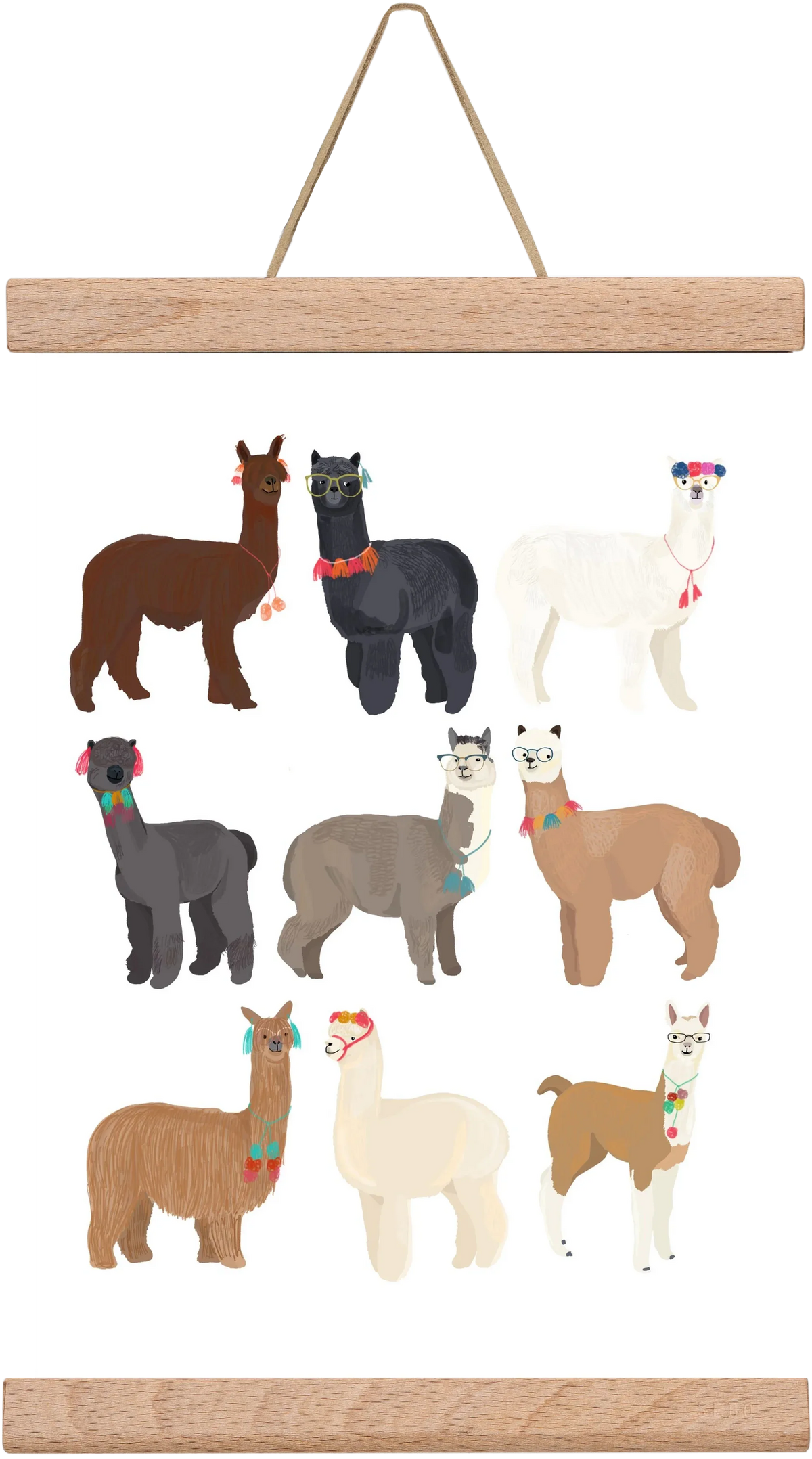 Standin Llama Print - artbridge