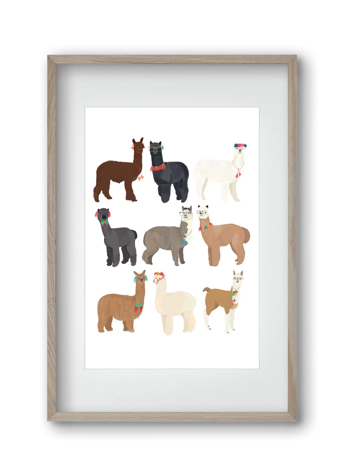 Standin Llama Print - artbridge