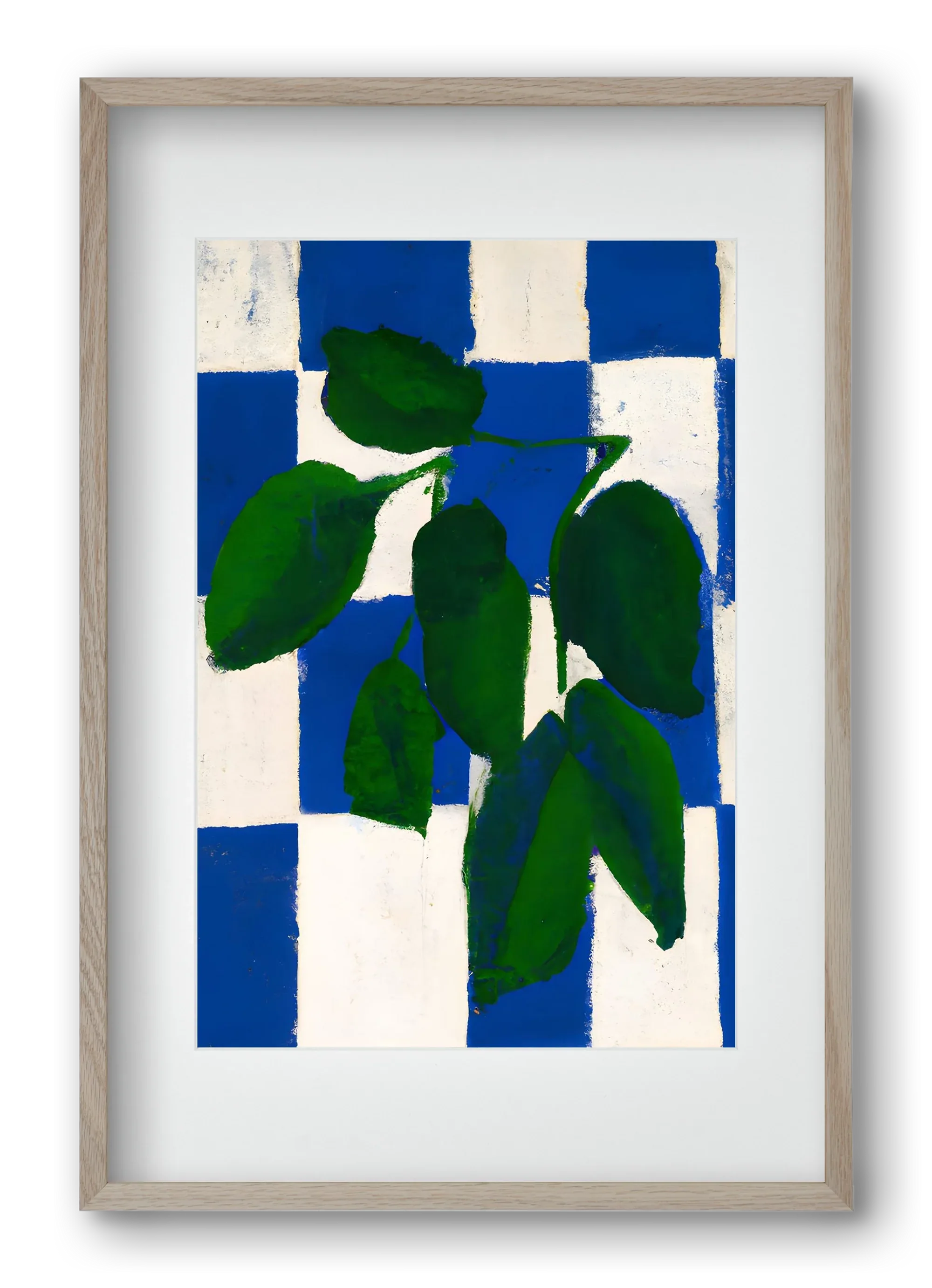Checkered greenery - artbridge