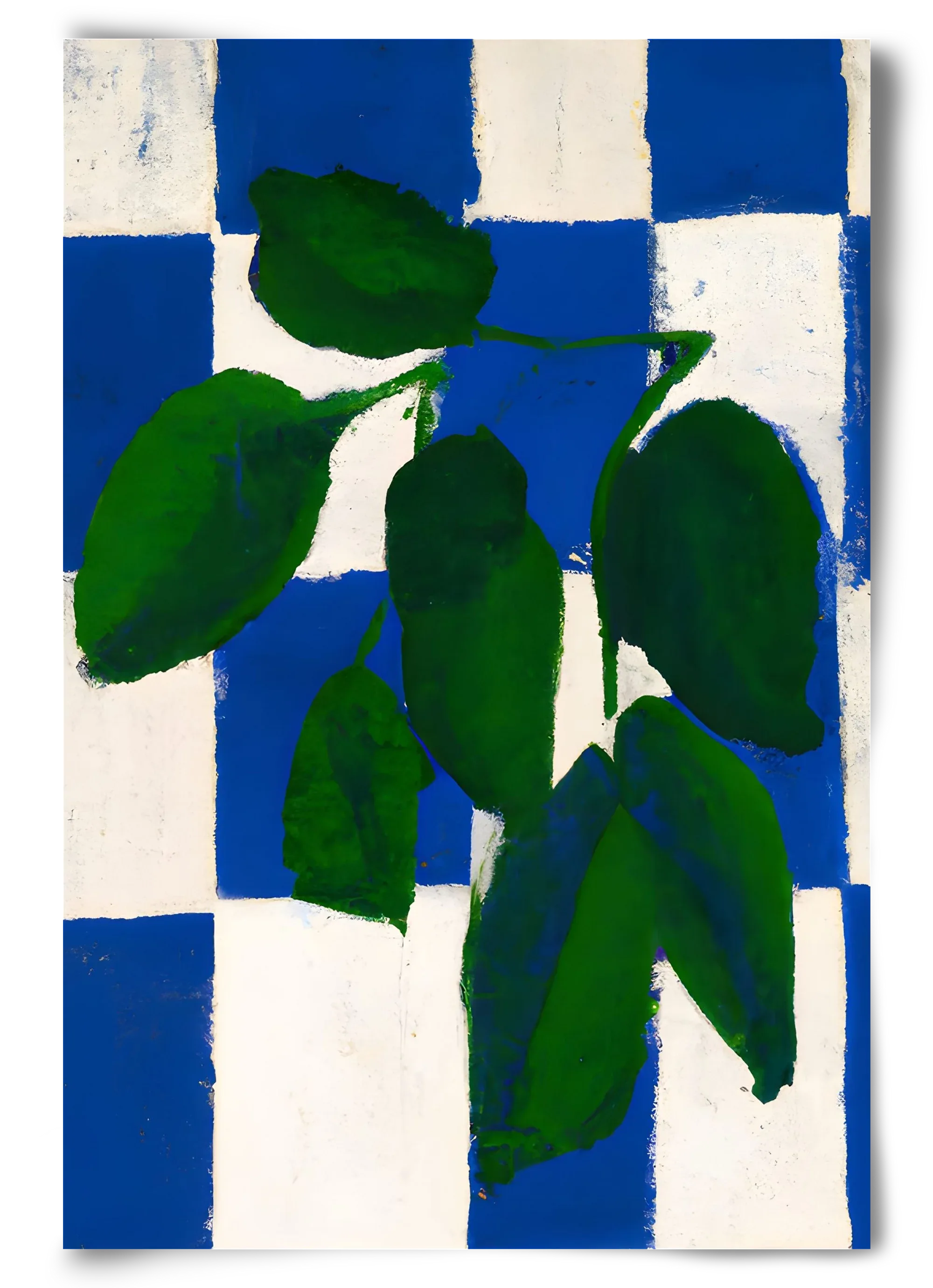 Checkered greenery - artbridge