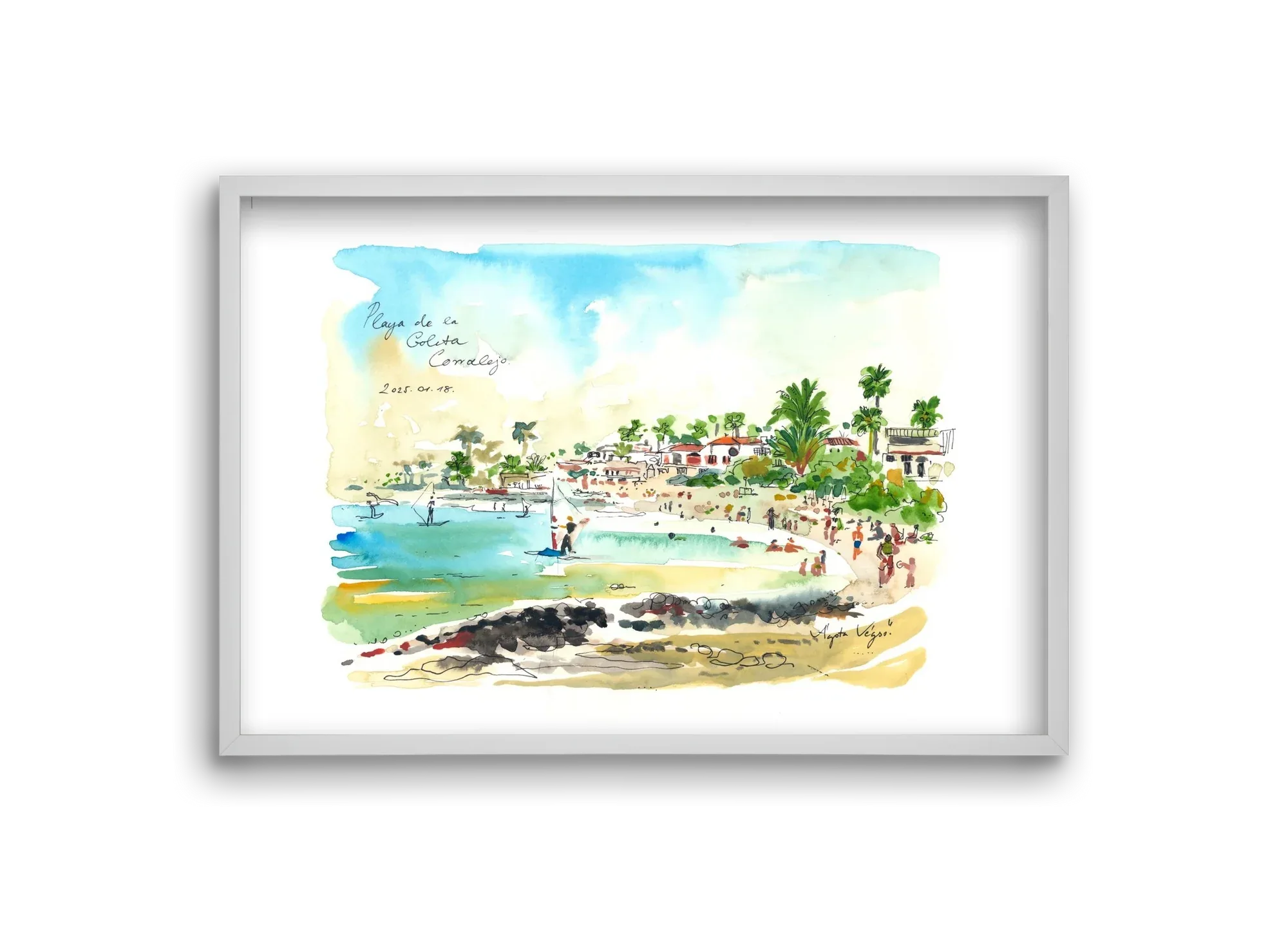 Playa de la Goleta, Corralejo, Fuerteventura - 2025.01.18 - artbridge