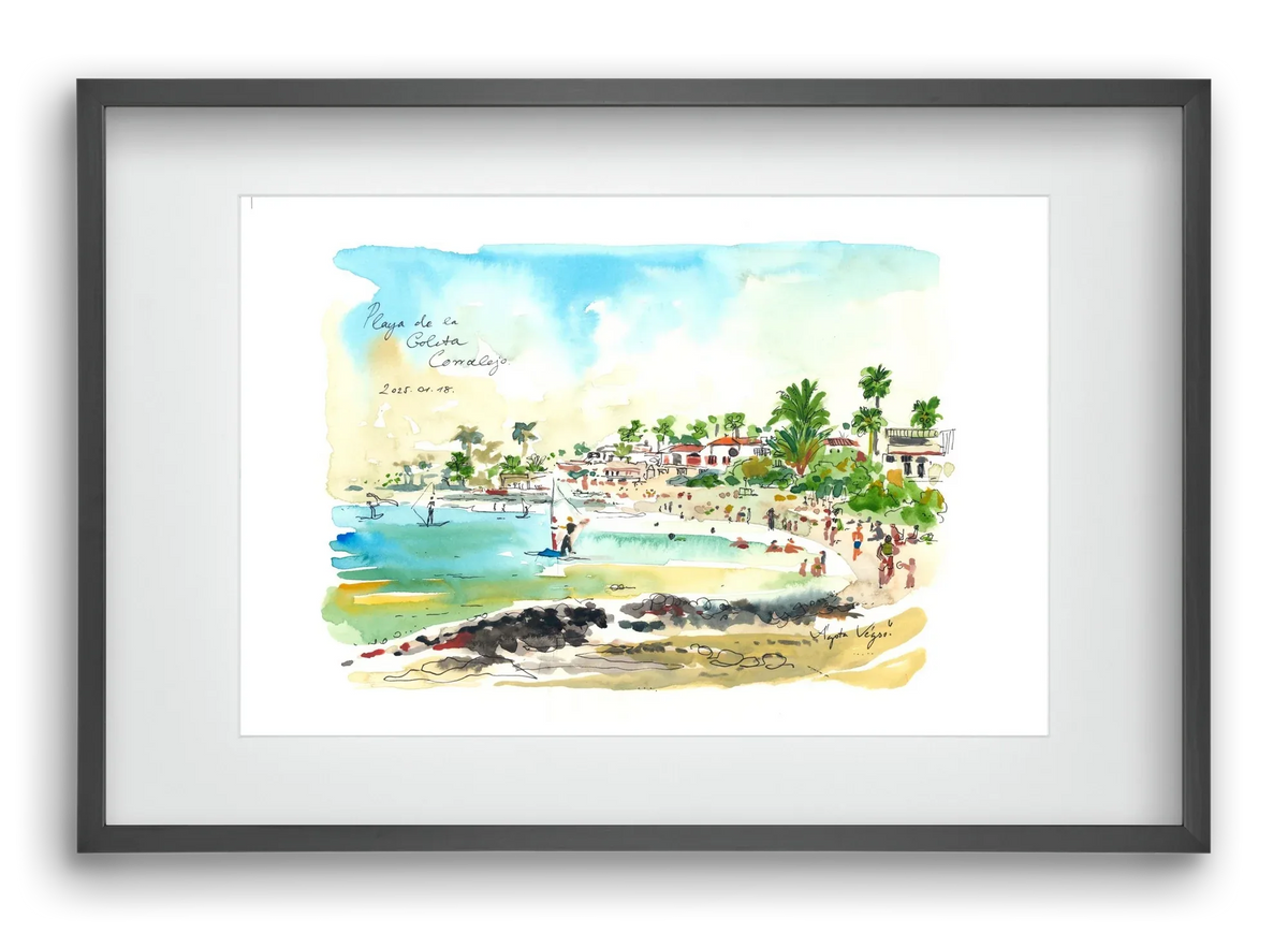 Playa de la Goleta, Corralejo, Fuerteventura - 2025.01.18 - artbridge