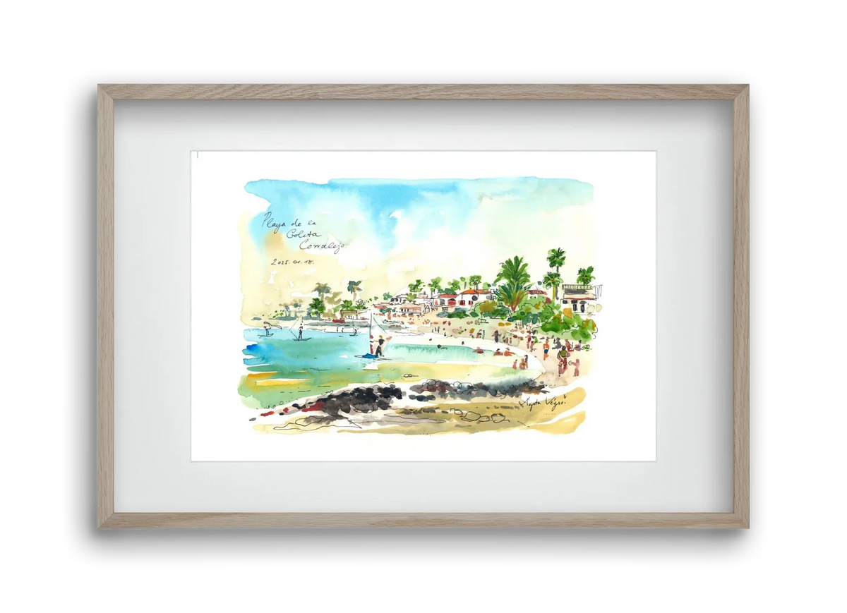 Playa de la Goleta, Corralejo, Fuerteventura - 2025.01.18 - artbridge