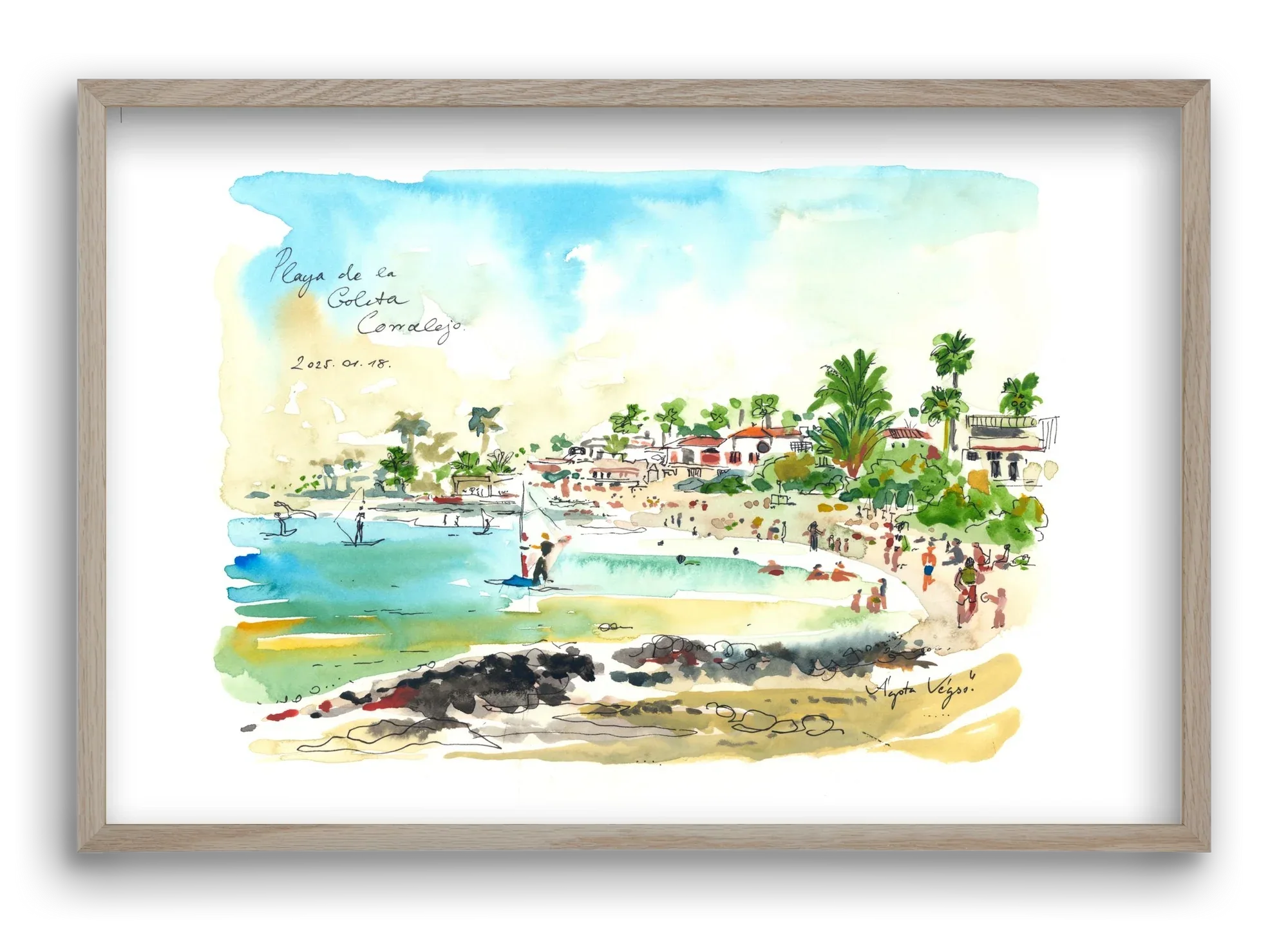 Playa de la Goleta, Corralejo, Fuerteventura - 2025.01.18 - artbridge