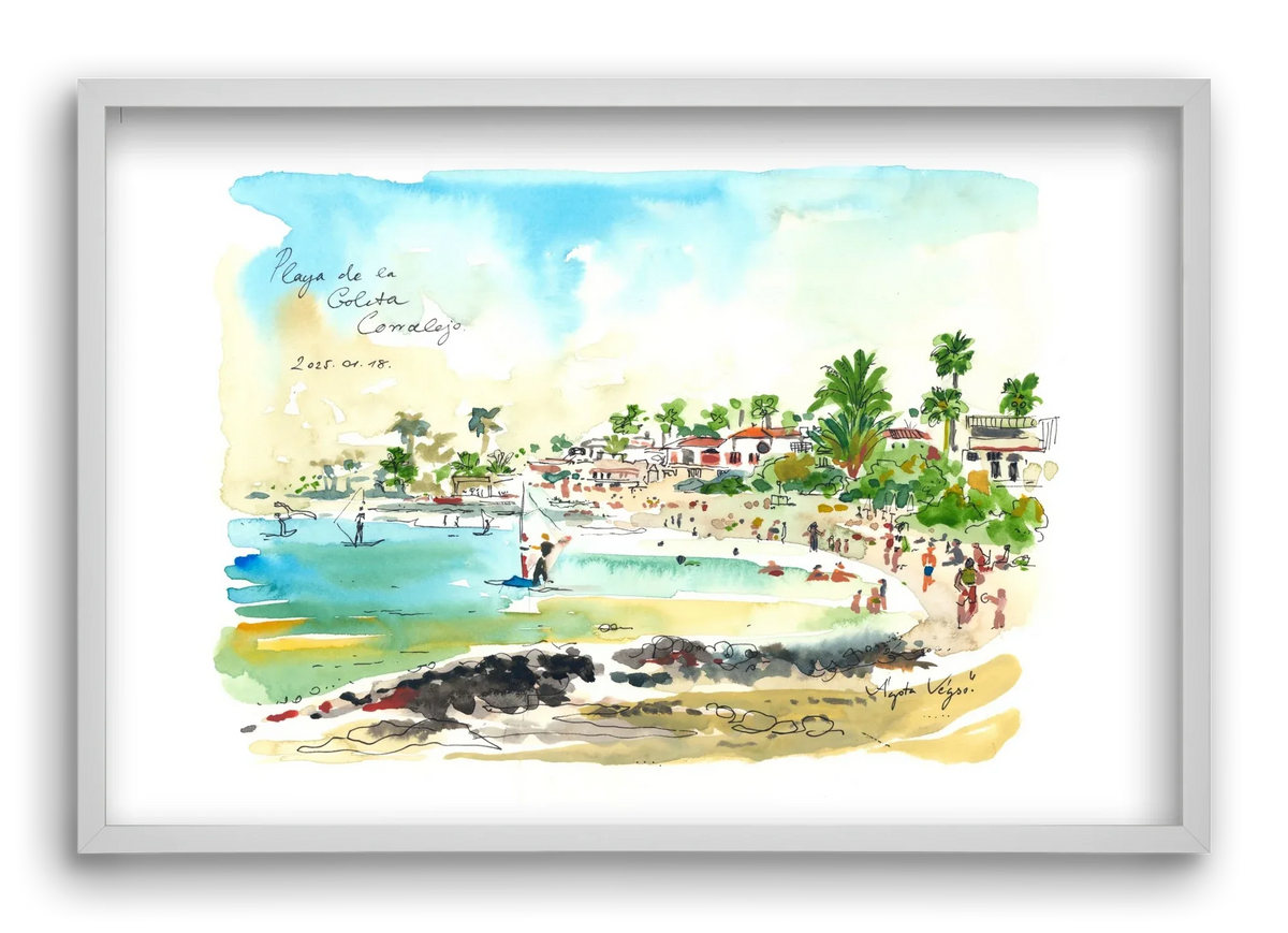 Playa de la Goleta, Corralejo, Fuerteventura - 2025.01.18 - artbridge