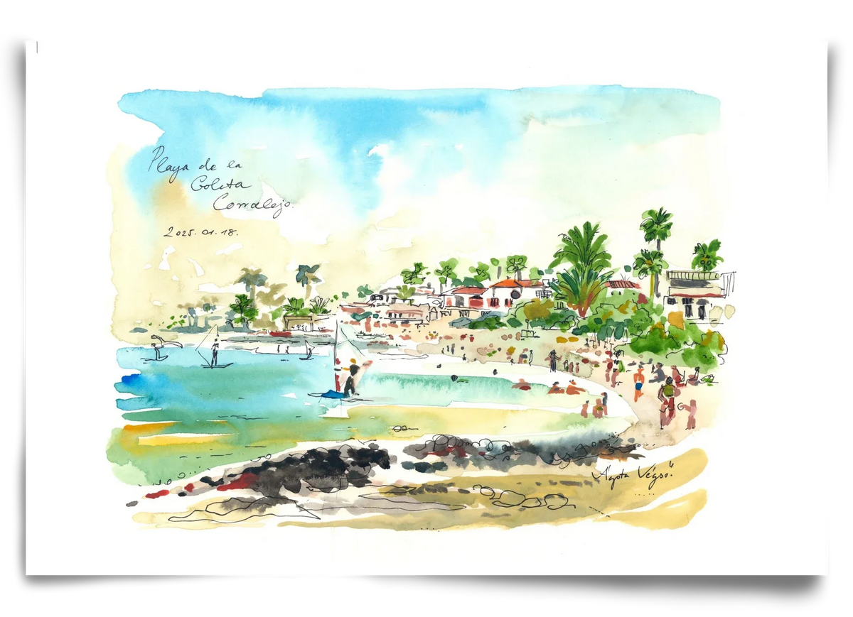 Playa de la Goleta, Corralejo, Fuerteventura - 2025.01.18 - artbridge