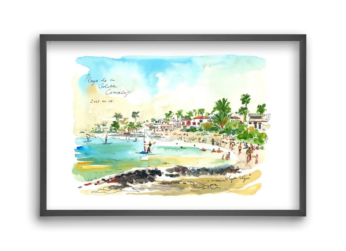Playa de la Goleta, Corralejo, Fuerteventura - 2025.01.18 - artbridge