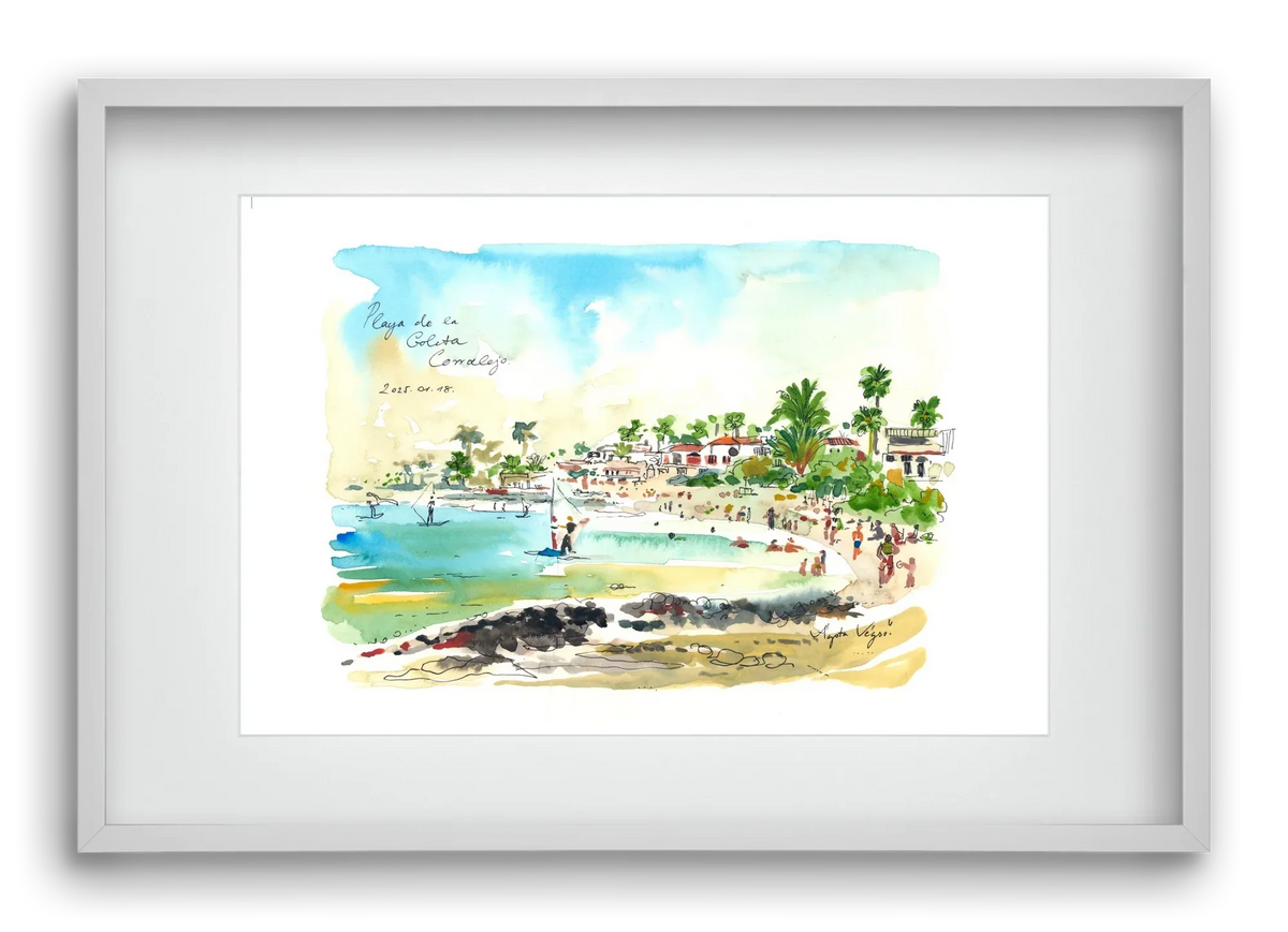 Playa de la Goleta, Corralejo, Fuerteventura - 2025.01.18 - artbridge